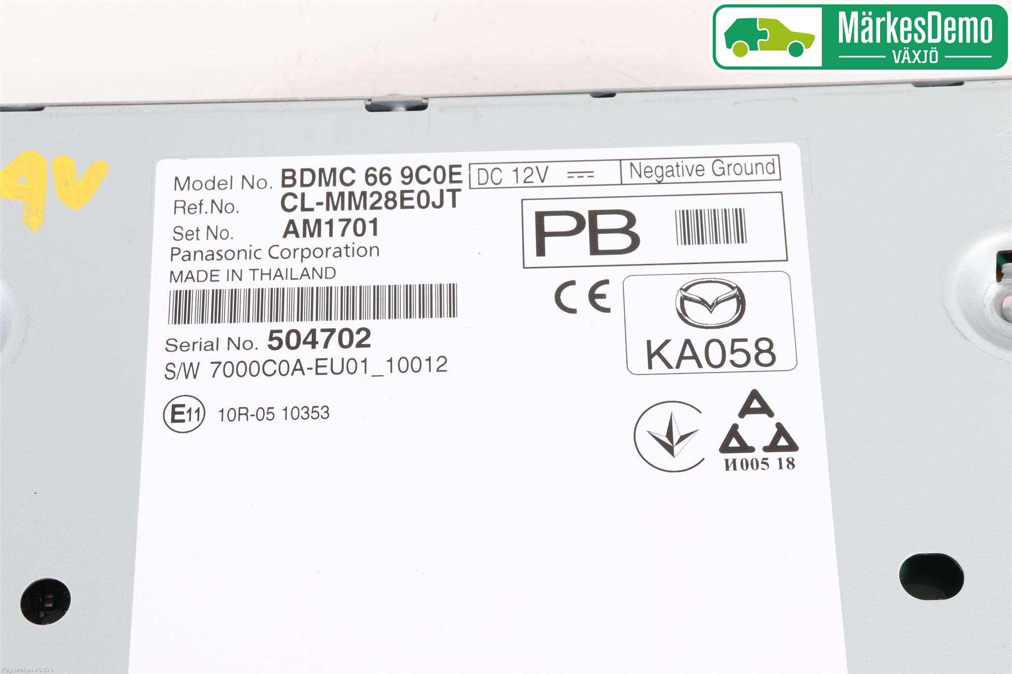Mazda 3 IV 19- Stereo Radio Med Cd