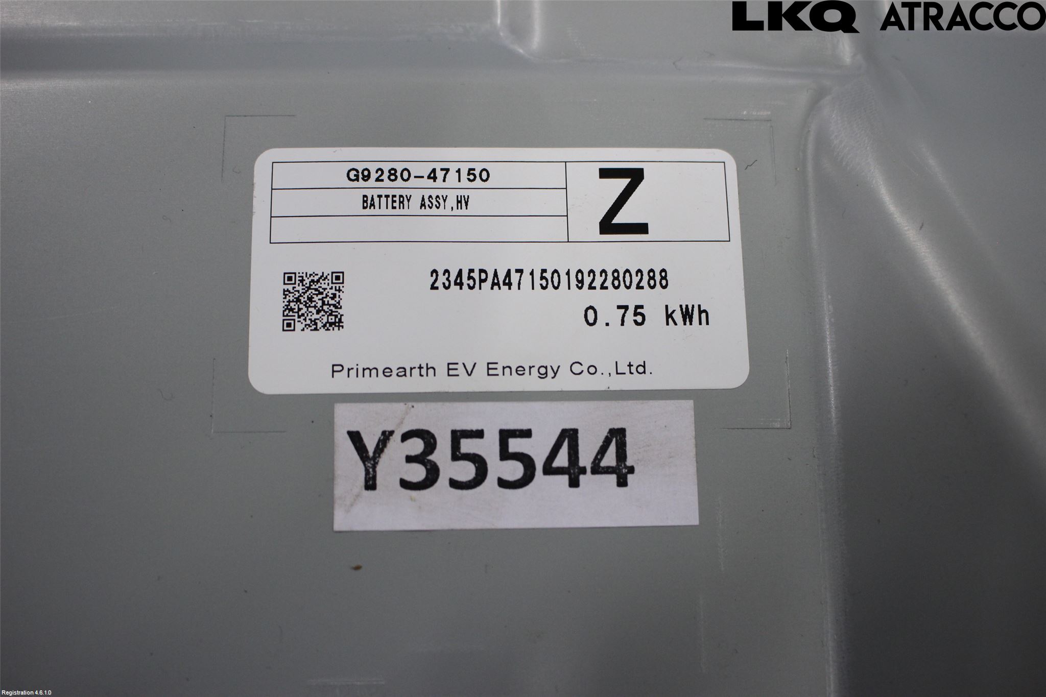 Toyota YARIS CROSS XP21 21- Hybrid Batteri