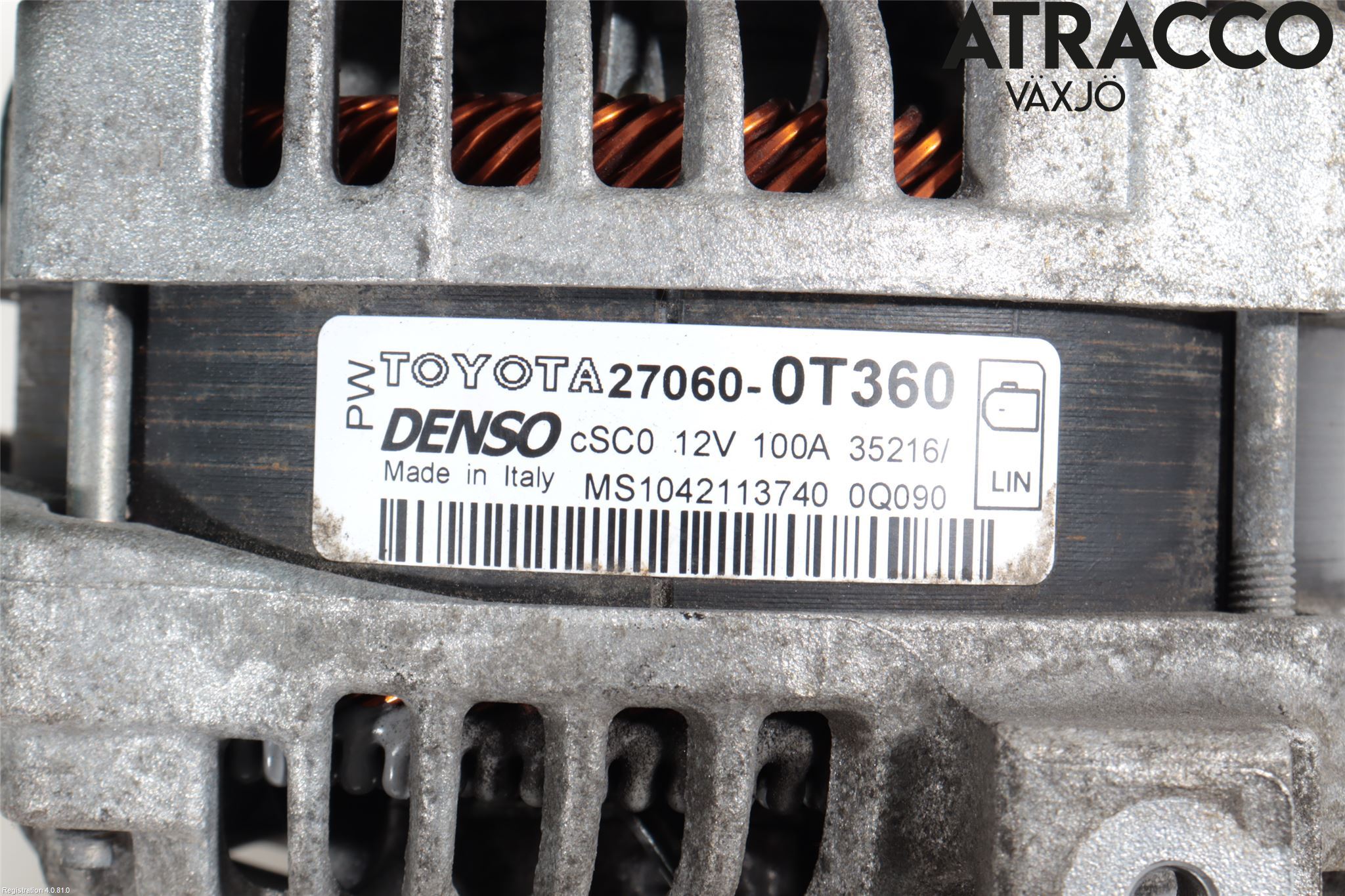 Toyota VERSO 09-18 Dynamo