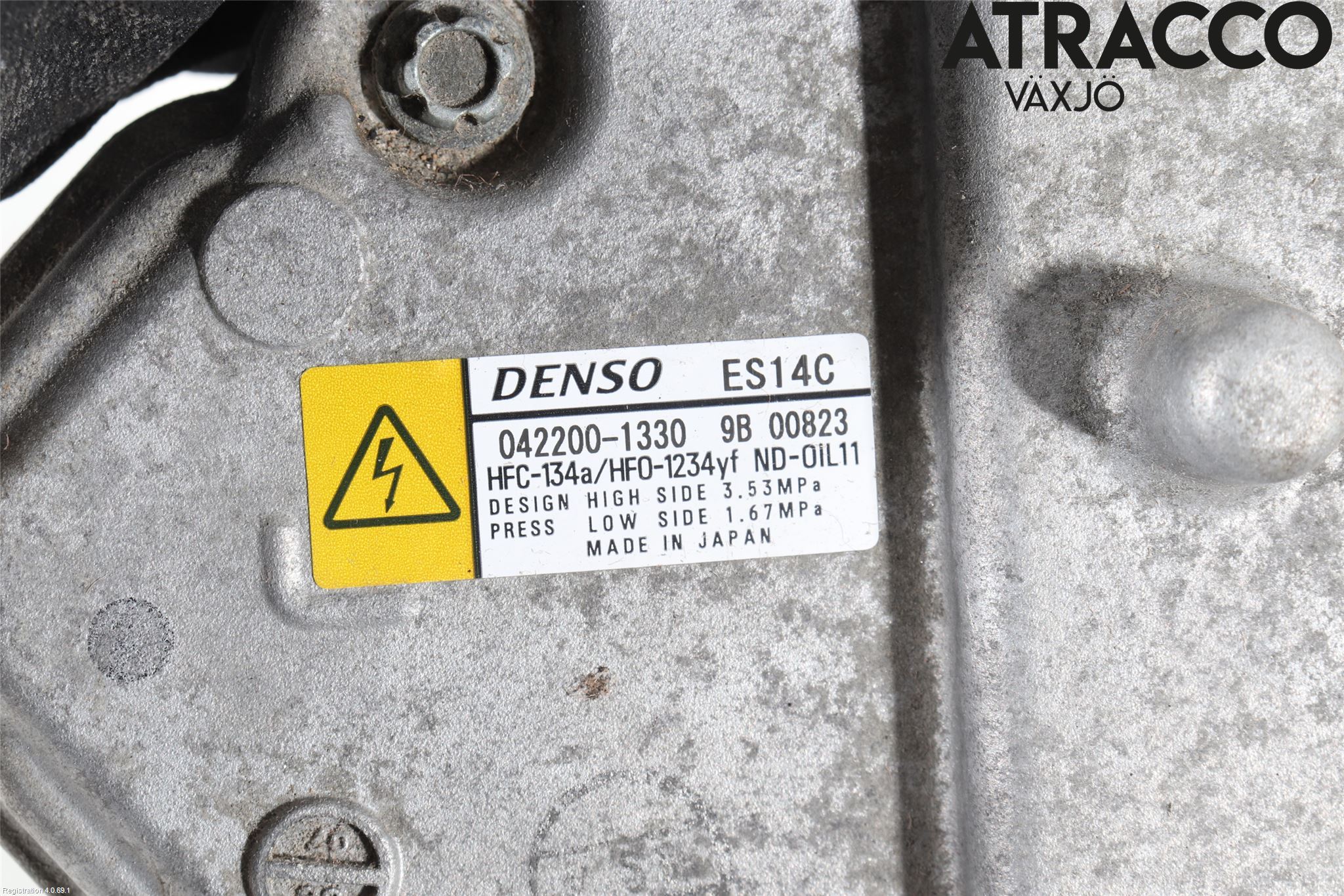 Toyota AURIS 13-19 Varme Ac Kompressor
