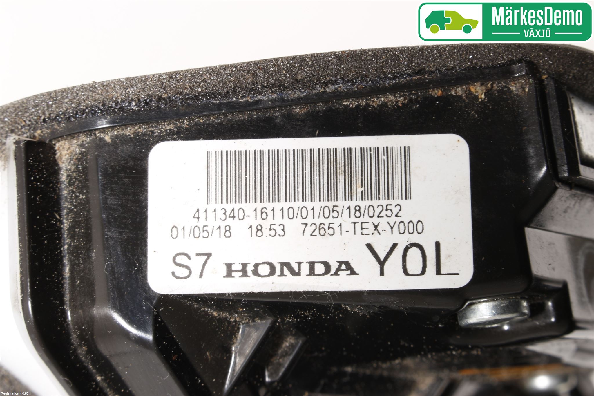 Honda CIVIC 17-22 Dørlås - Låsekasse