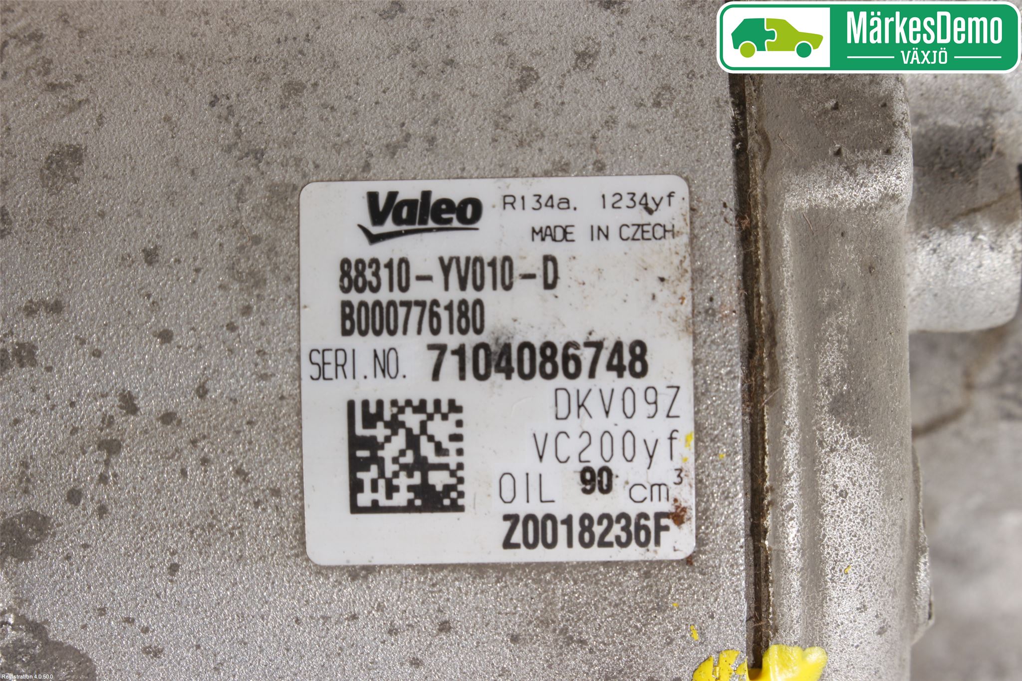 Toyota AYGO 15-21 Varme Ac Kompressor