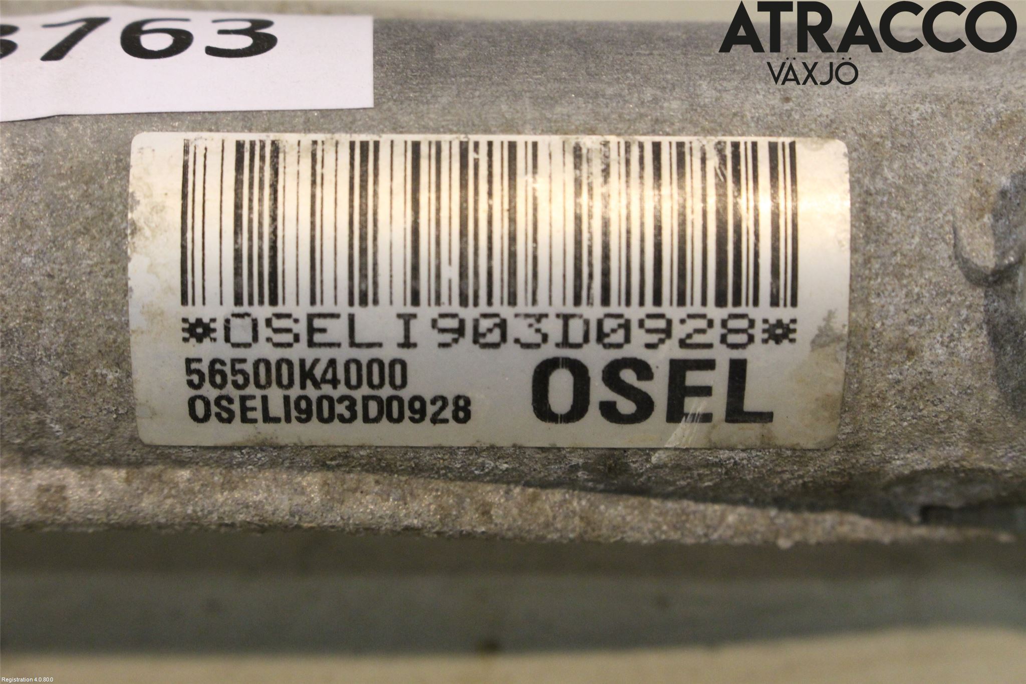 Hyundai KONA/ELECTRIC OS 18-23 Servo Snekke - Tannstang