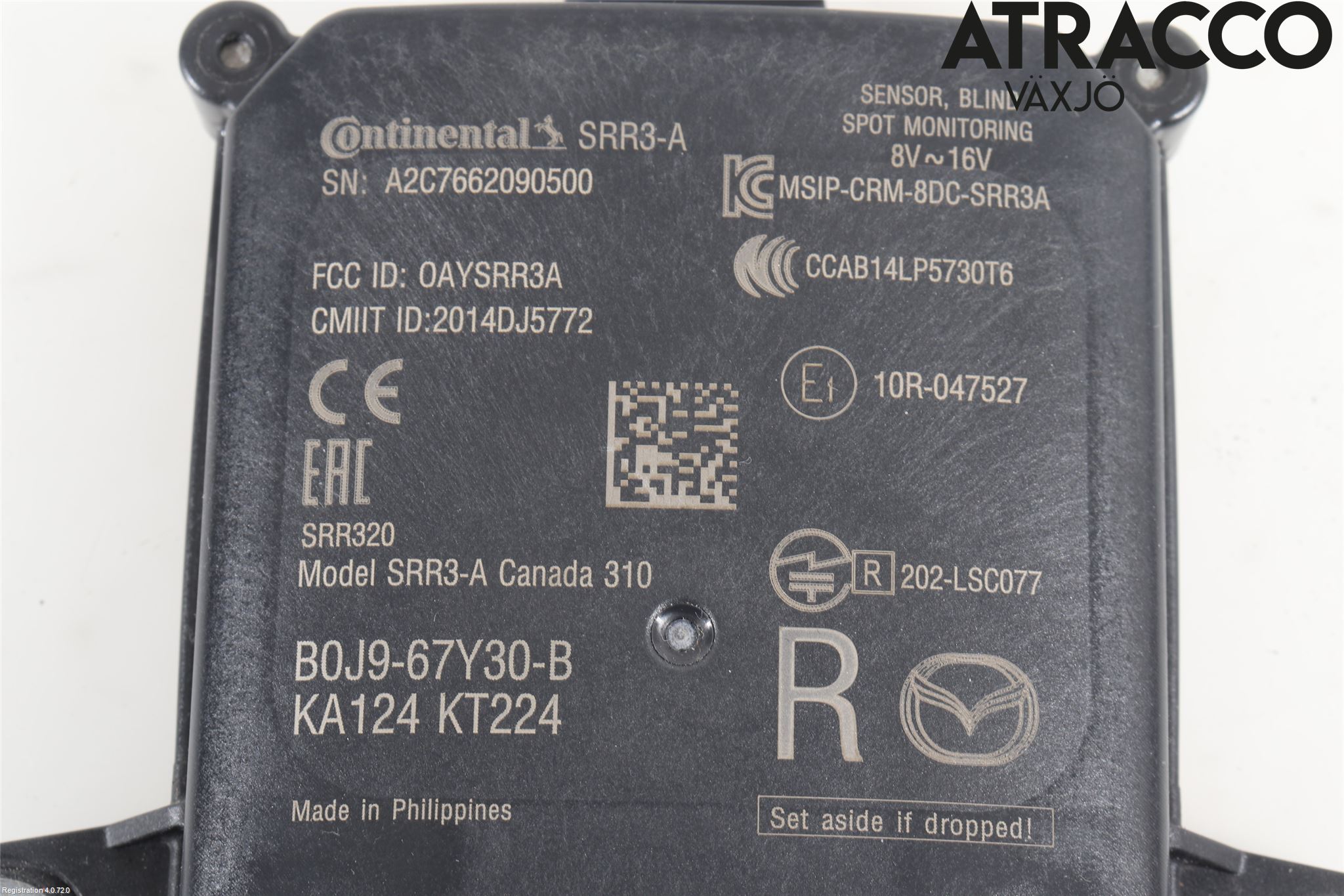 Mazda 3 IV 19- Sensor Kollisjonsbeskyttelse