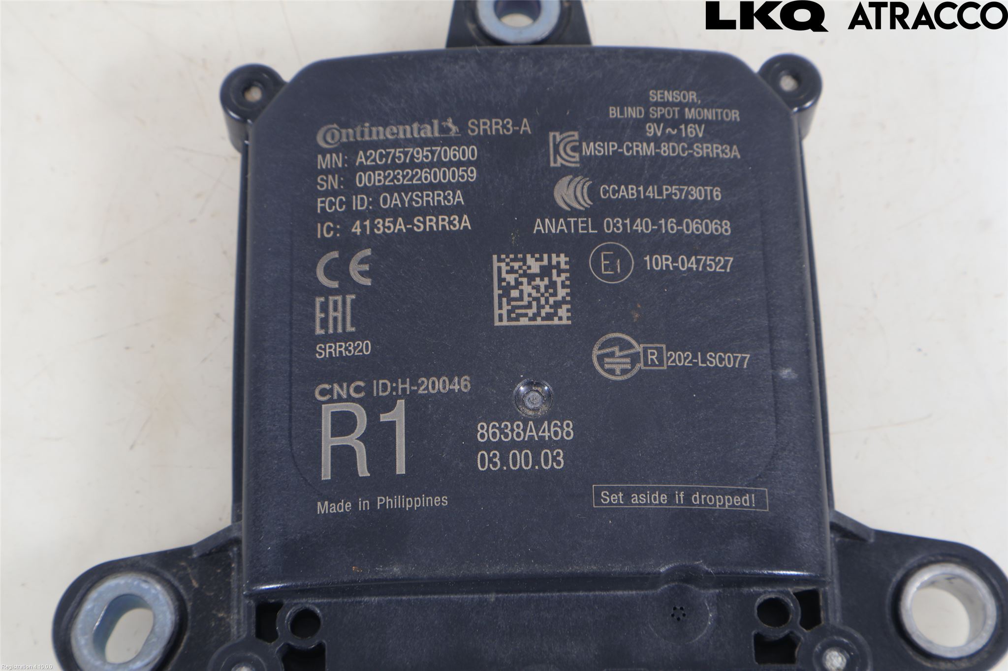 Mitsubishi OUTLANDER 13-21 Sensor Kollisjonsbeskyttelse