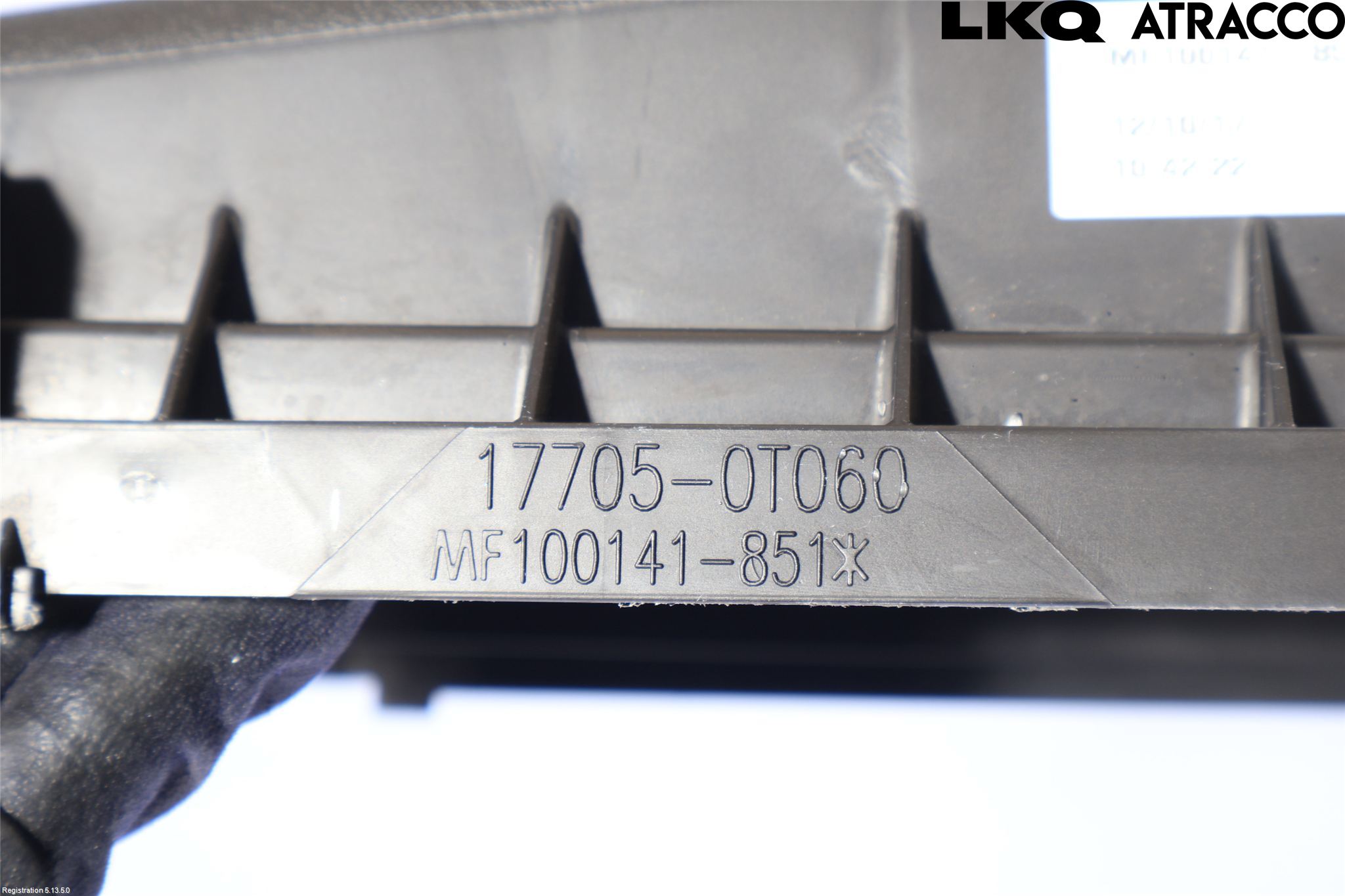 Toyota AURIS 13-19 Luftfilter Boks