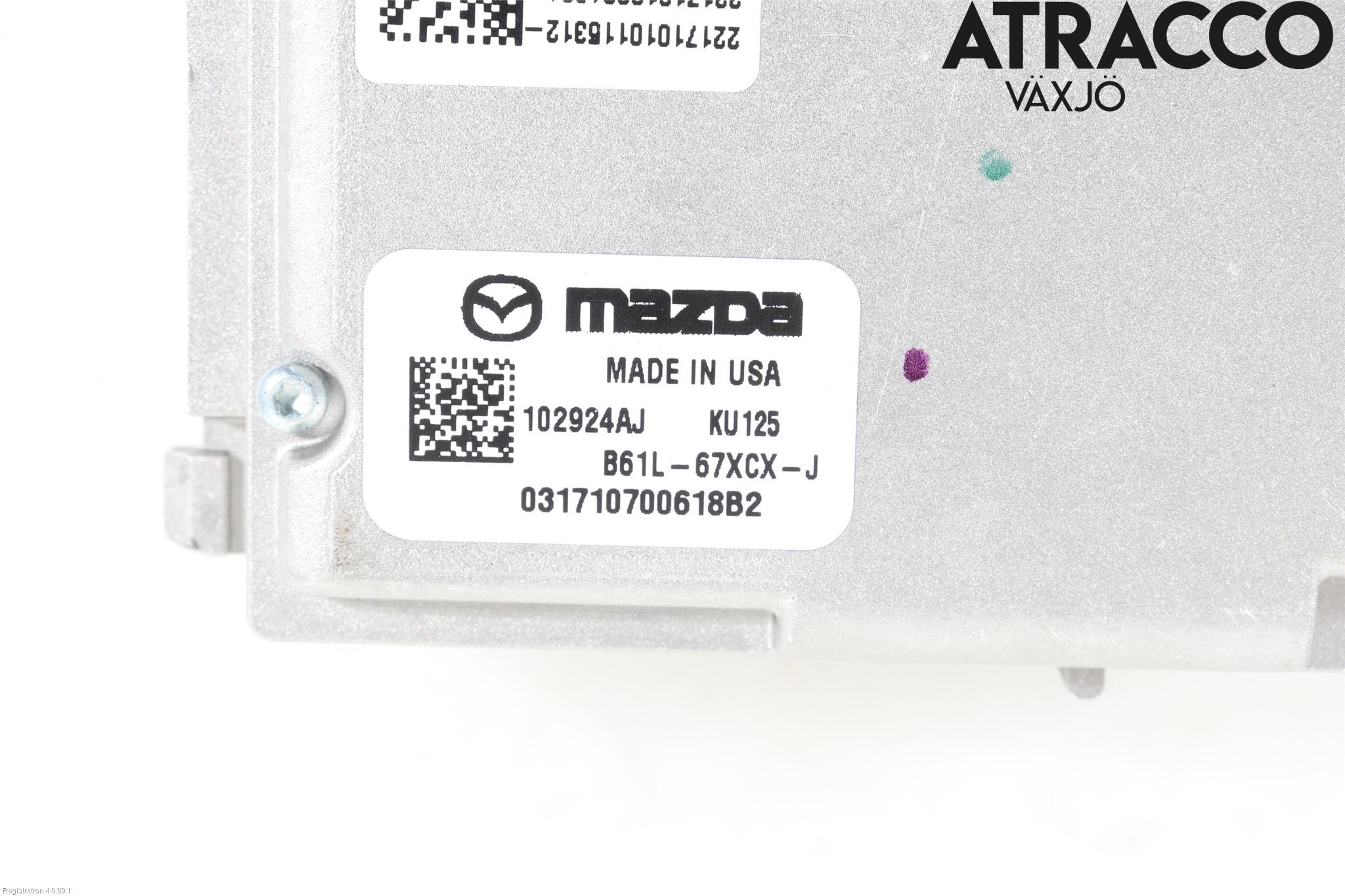 Mazda CX-3 Sensor Kollisjonsbeskyttelse