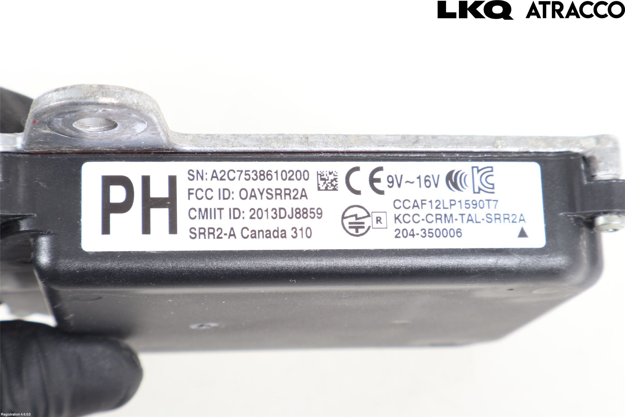 Toyota PRIUS (ZVW50) 16-21 Sensor Kollisjonsbeskyttelse