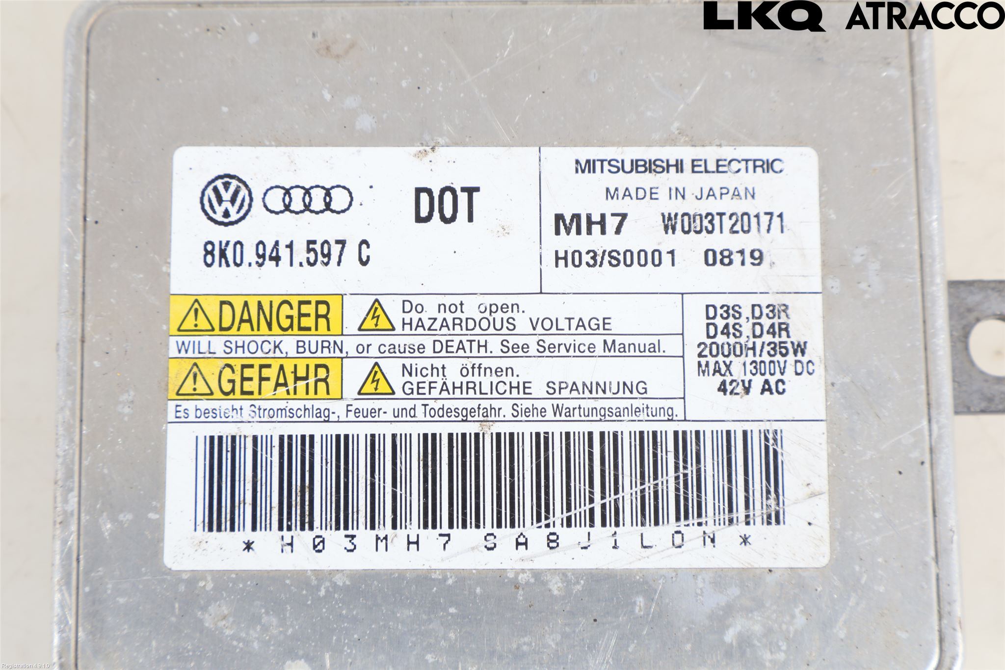 Audi A3/S3 05-13 Styreenhet Xenon