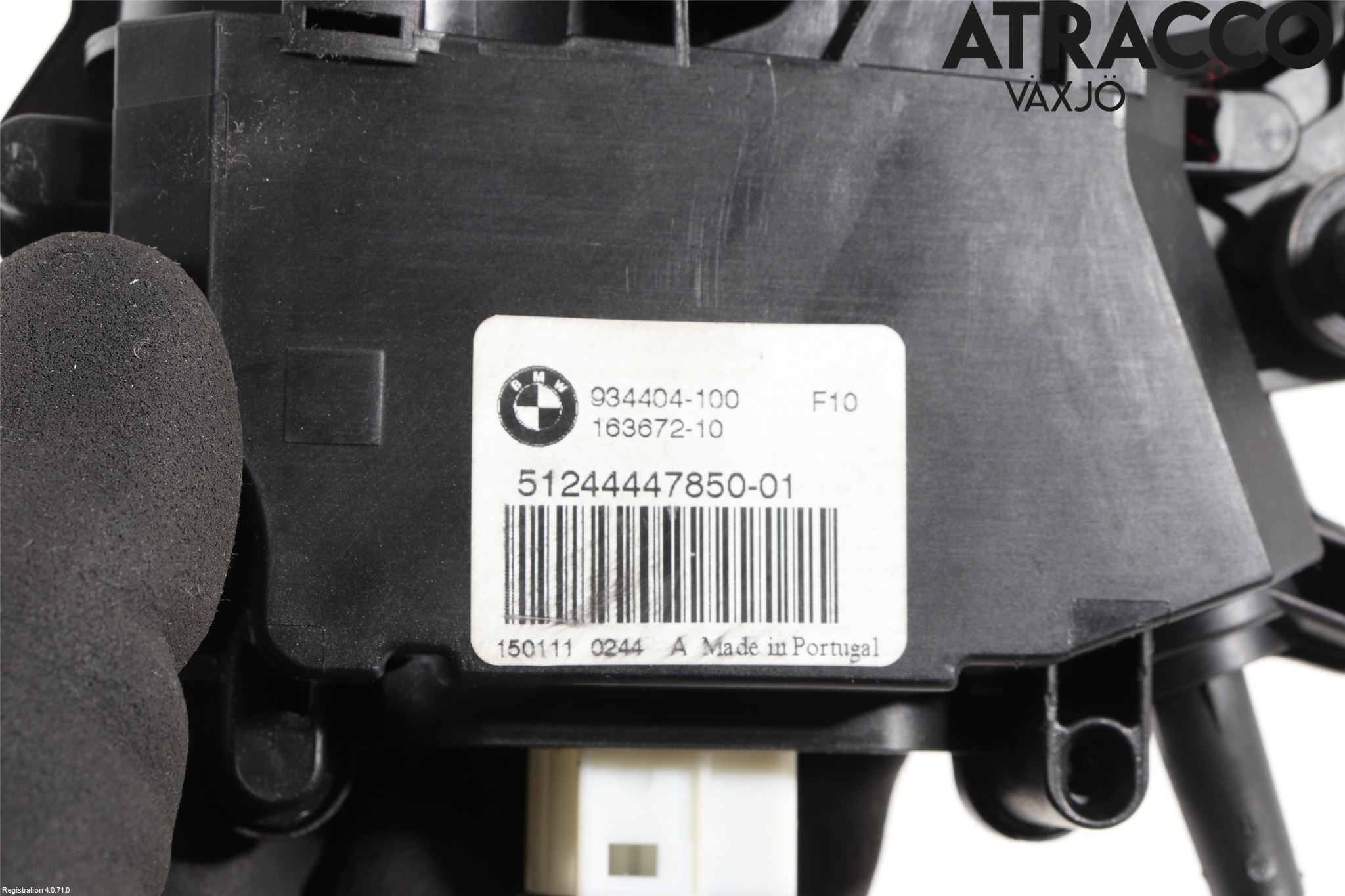 BMW 5 F10/F11/F18 09-17 Bakluke-Lokk Låsekasse