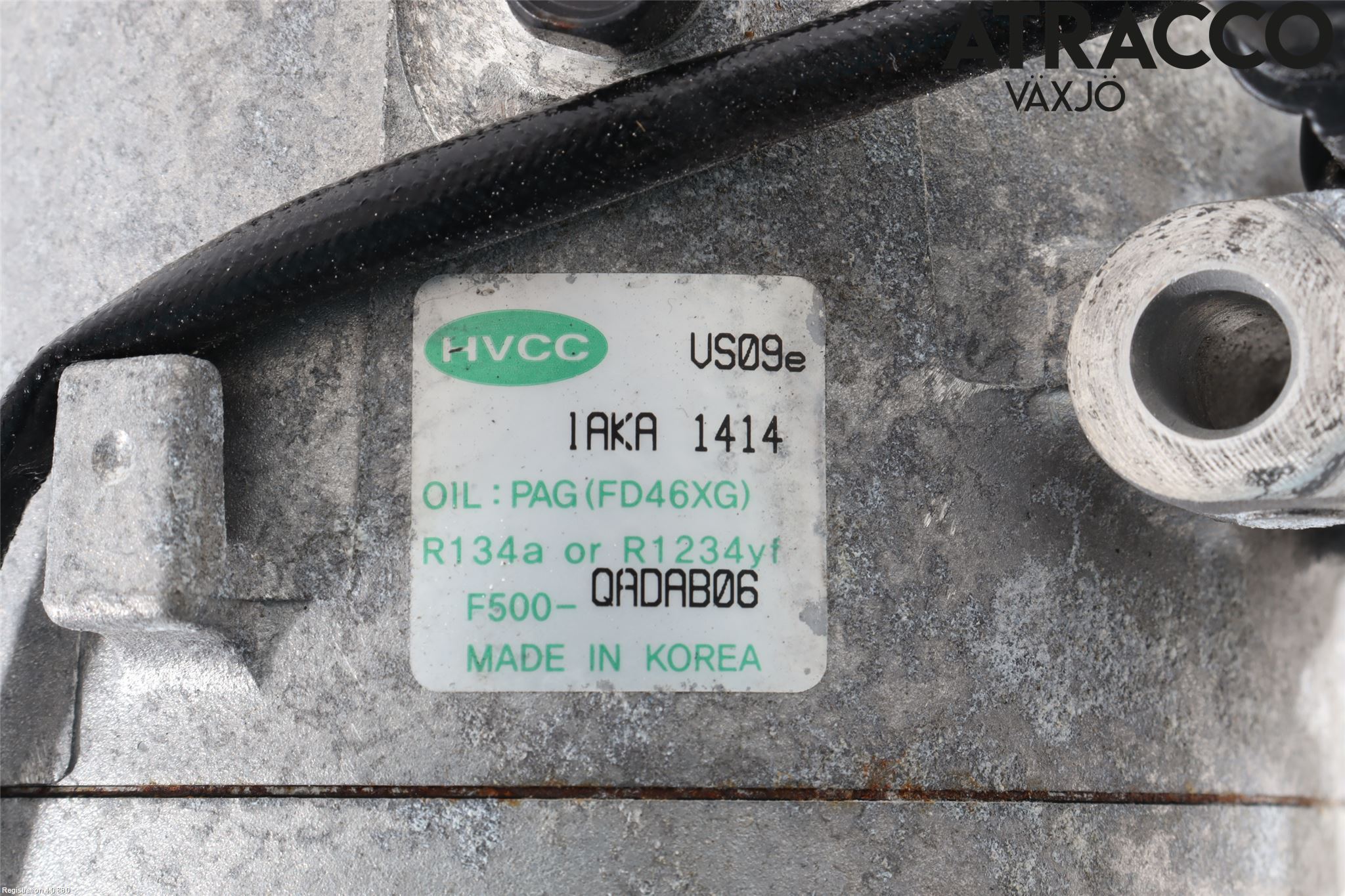 Hyundai i10 BA 14-16 Varme Ac Kompressor