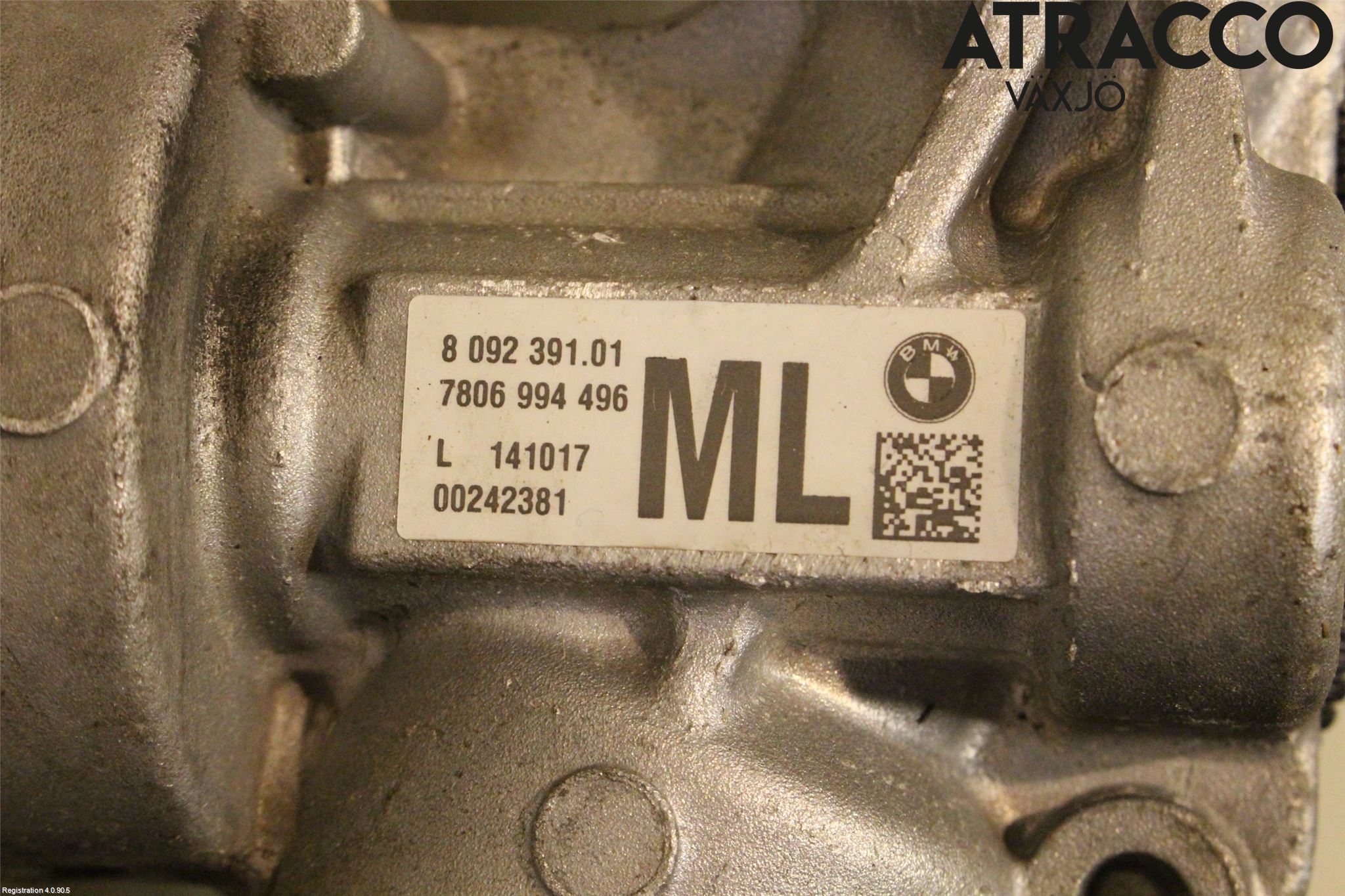 BMW 2 F22/F23/F87 Coupé/Cab 13-21 Styrväxel/Snäcka Elektrisk