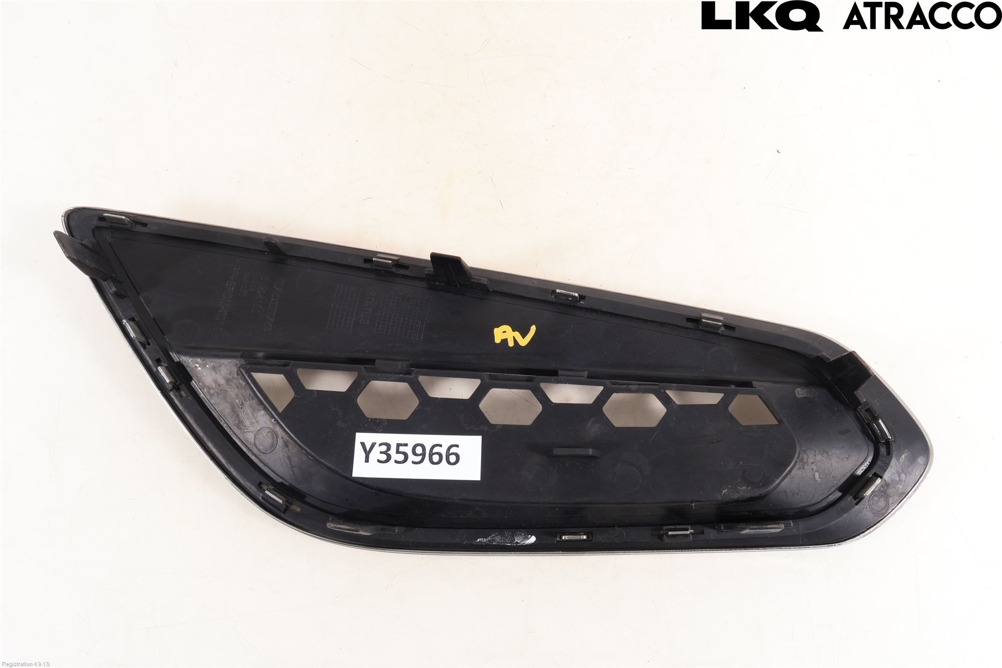 Volvo V60 11-13 Støtfanger Foran Hjørne Vens