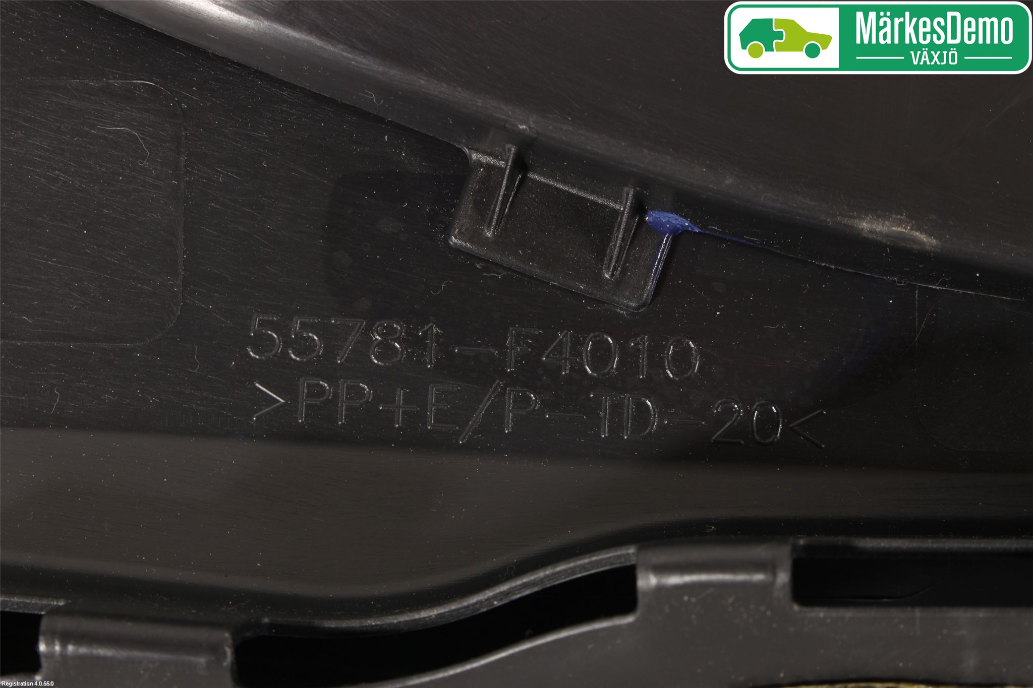 Toyota C-HR 16-23 Visker Deksel-Grill-Under Frr