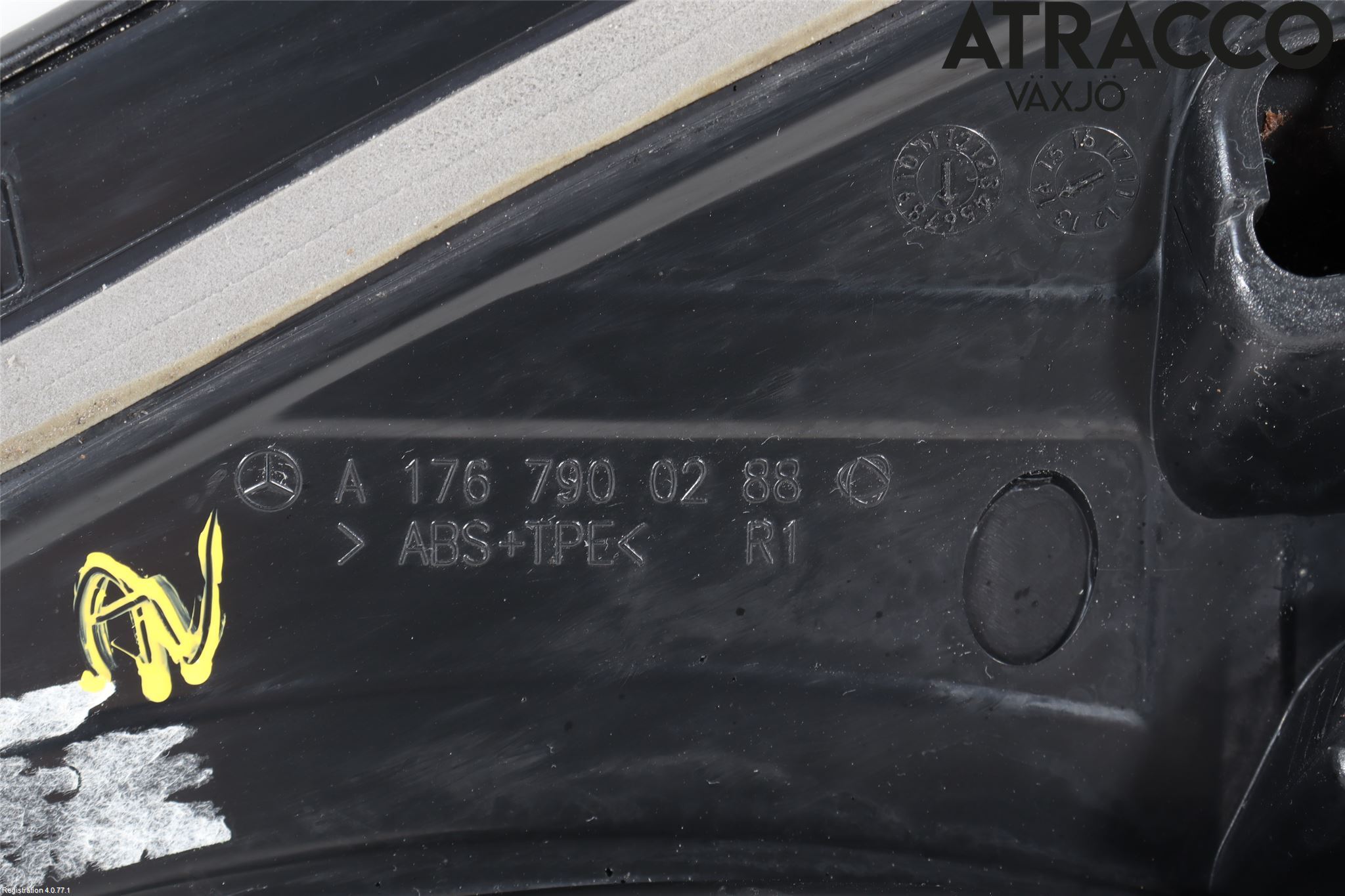 Mercedes-Benz MB A-KLASS (W176) 13-18 Spoiler Bakluke