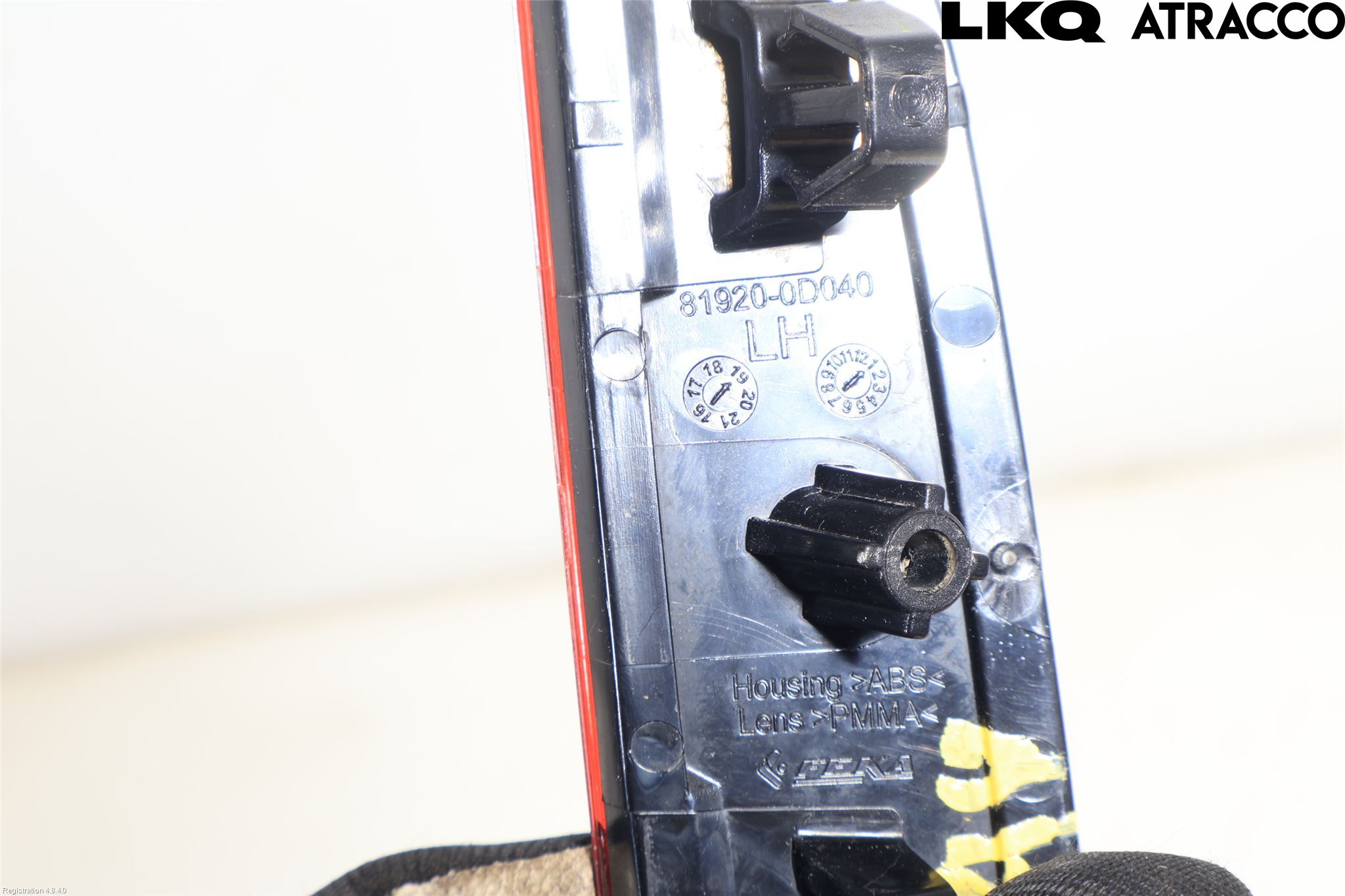 Toyota YARIS XP130 15-20 Refleks Bak