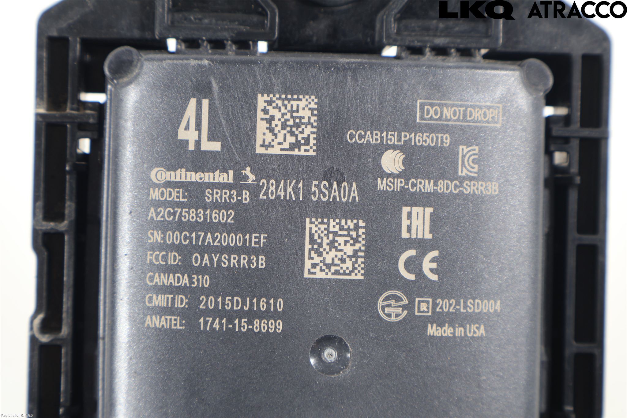 Nissan LEAF 18- Sensor Kollisjonsbeskyttelse
