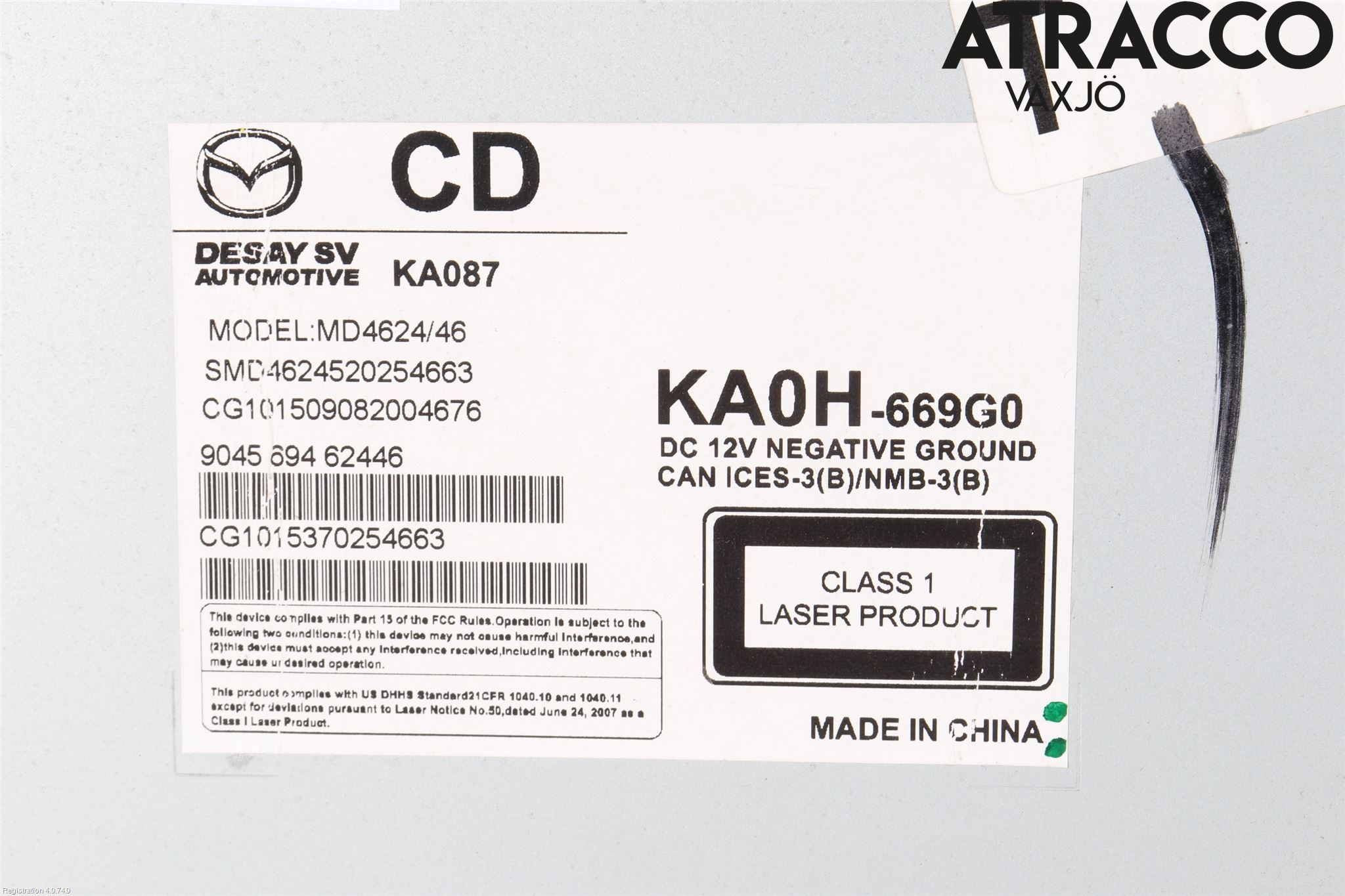 Mazda CX-5 12-17 Stereo Radio Med Cd