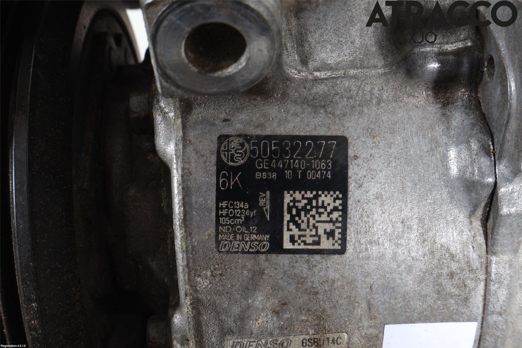 Alfa GIULIA Varme Ac Kompressor