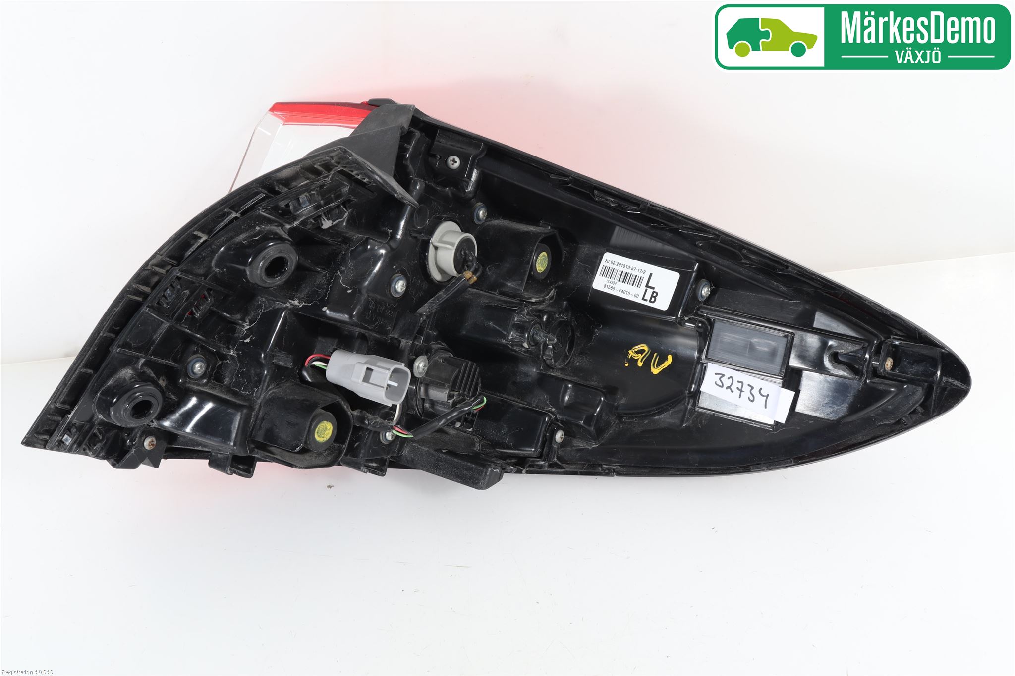 Toyota C-HR 16-23 Baklykt Venstre