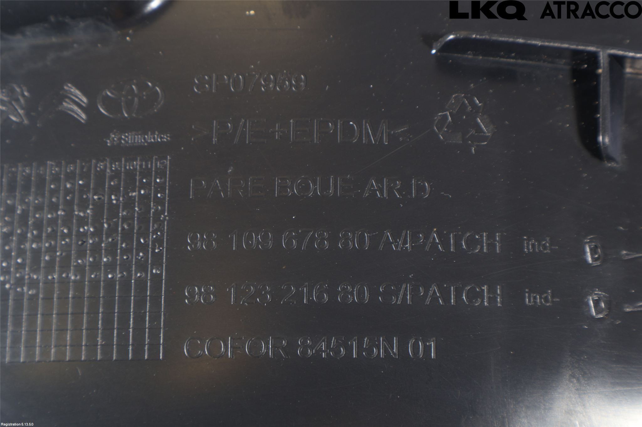 Toyota PROACE II 16- Skjerm Indre