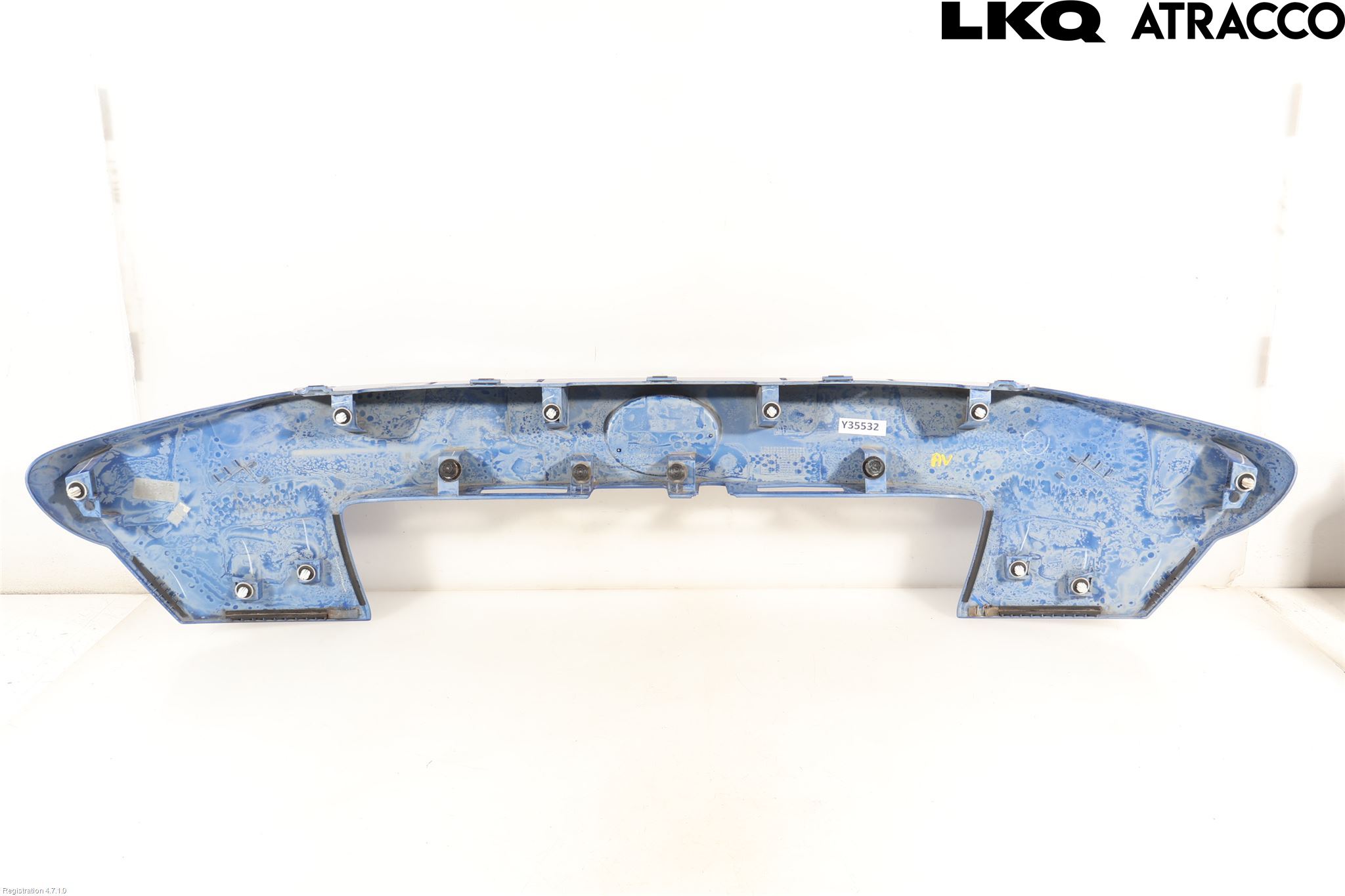 Toyota C-HR 16-23 Refleksplate - Skiltplate