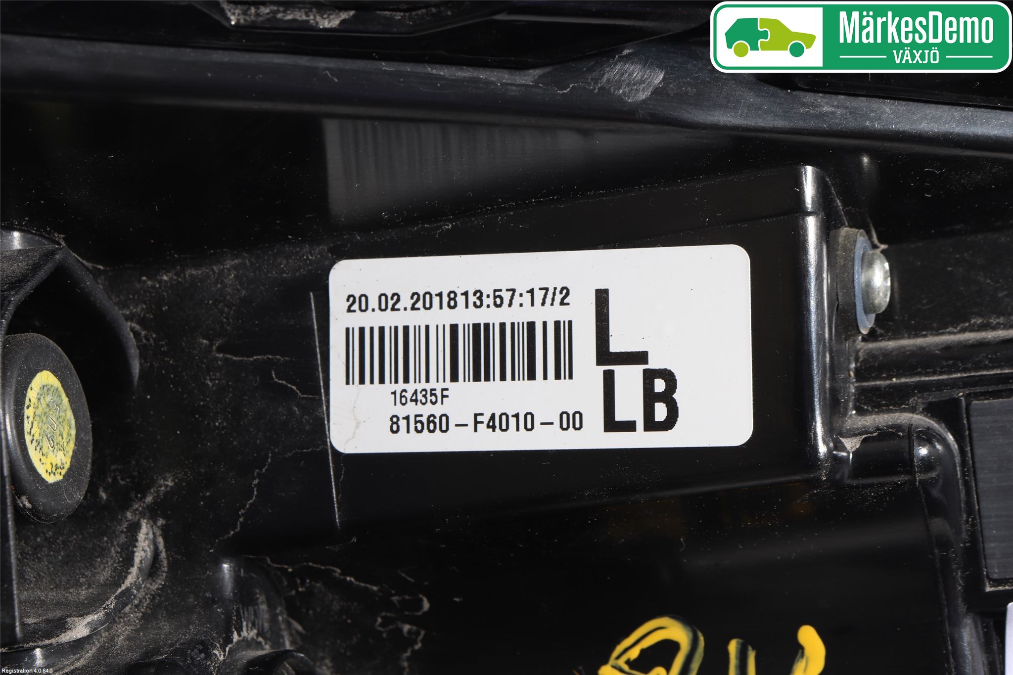 Toyota C-HR 16-23 Baklykt Venstre