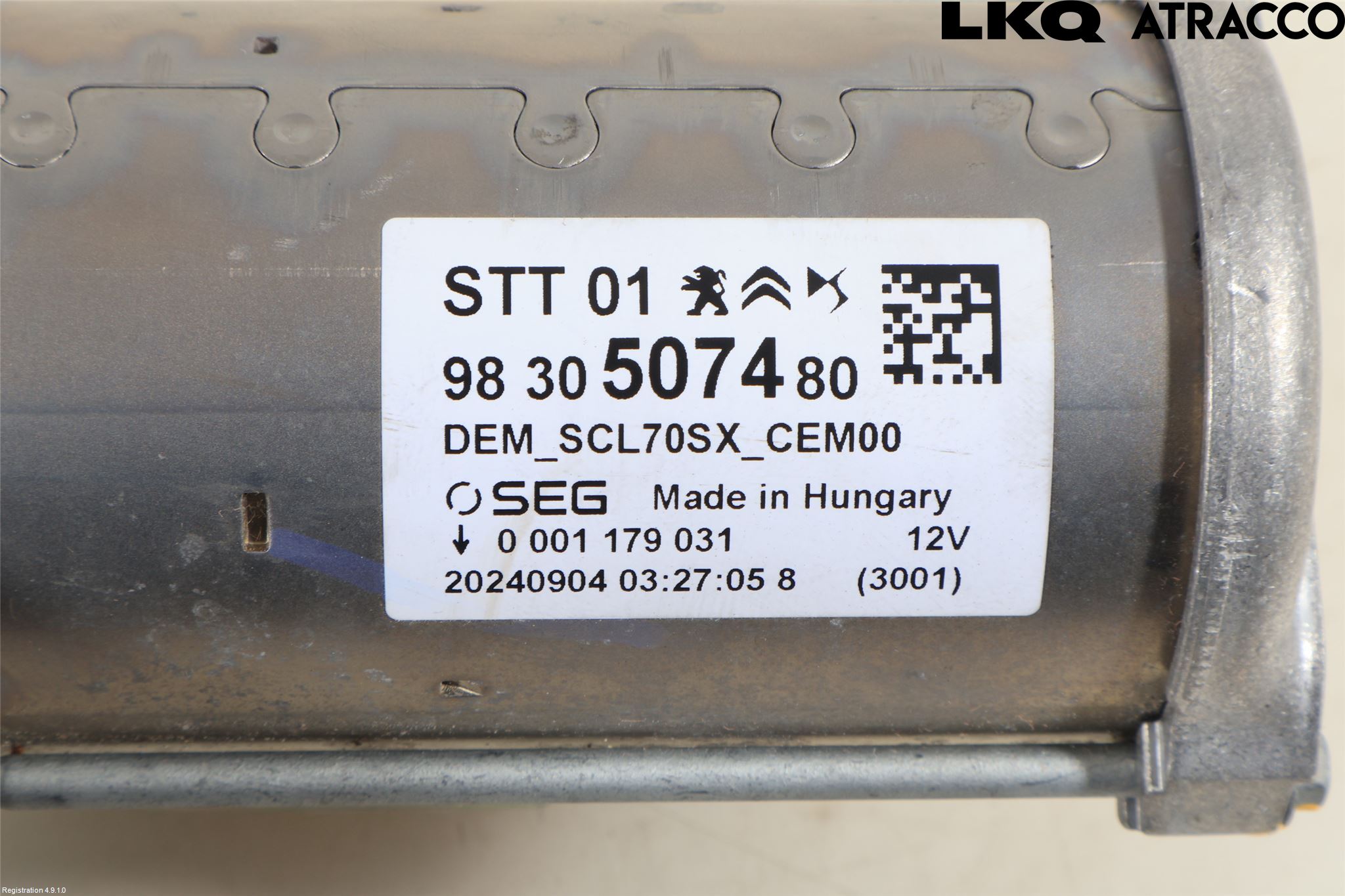 Peugeot 308/E-308 21- Startmotor