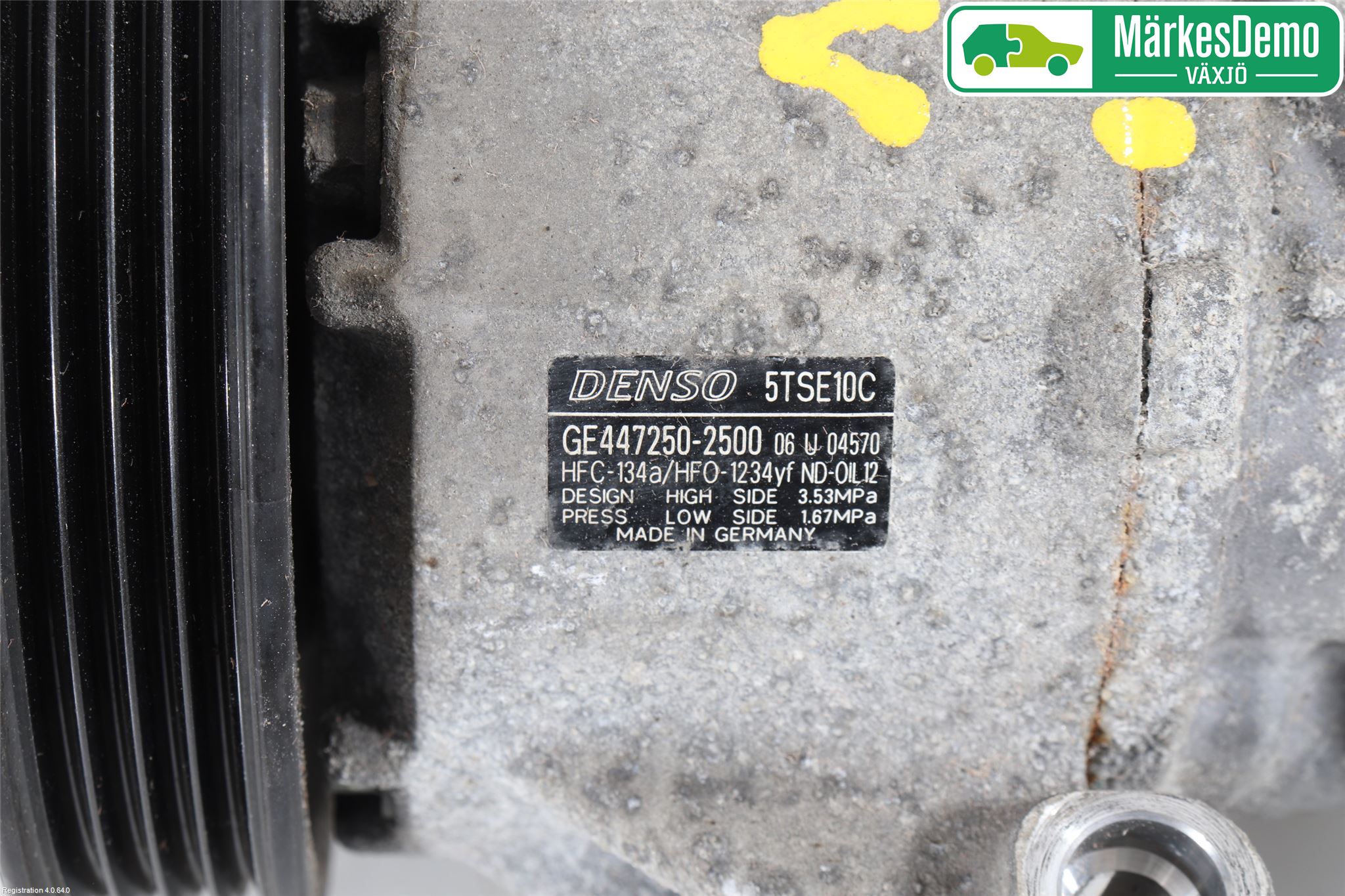 Toyota YARIS XP130 15-20 Varme Ac Kompressor