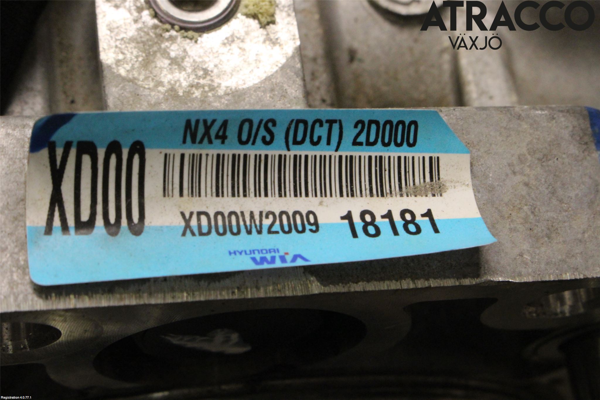 Hyundai TUCSON 05- Gearkasse Fordelingskasse