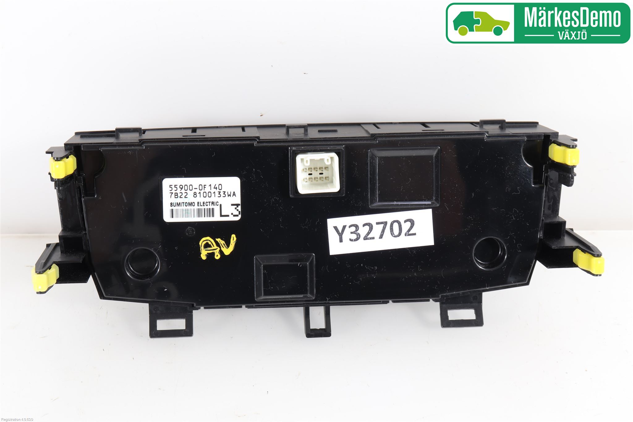 Toyota VERSO 09-18 Varme Ac Betjening-Display