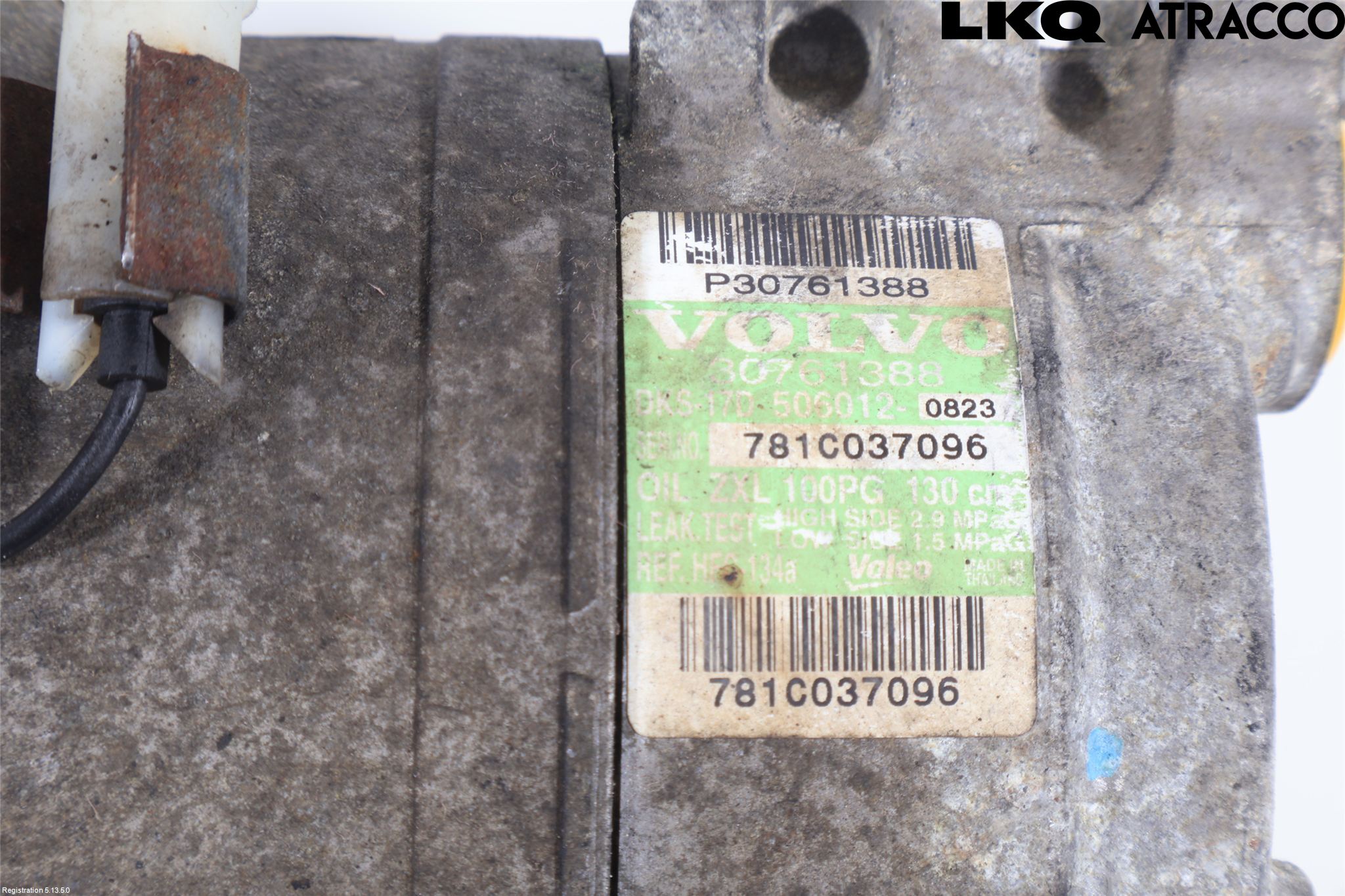 Volvo V70 05-08 Varme Ac Kompressor