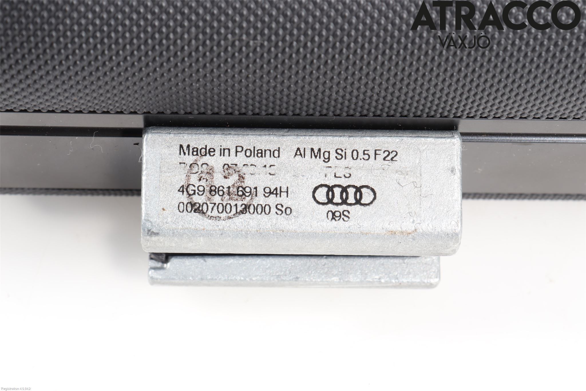 Audi A6/S6 4G 11-18 Innr Innsyn Beskytelse Stv