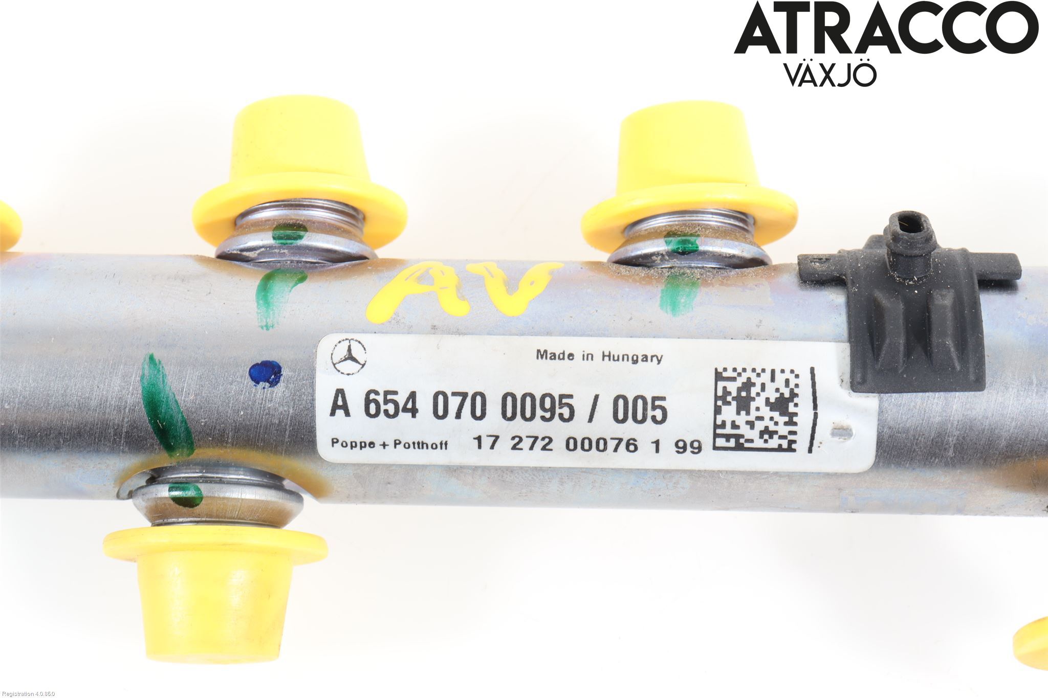 Mercedes-Benz MB E-KLASS (W213) 16-23 Inj. Fuelrail