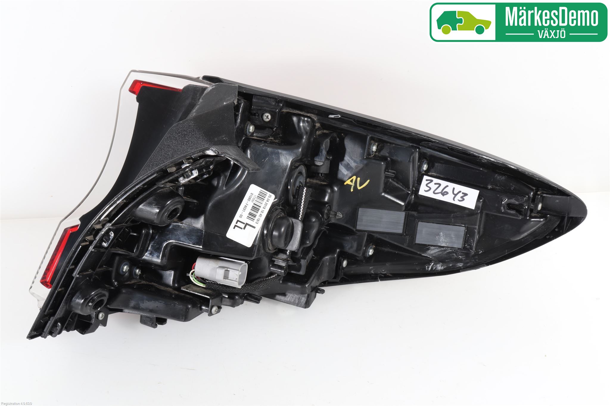 Toyota C-HR 16-23 Baklykt Venstre
