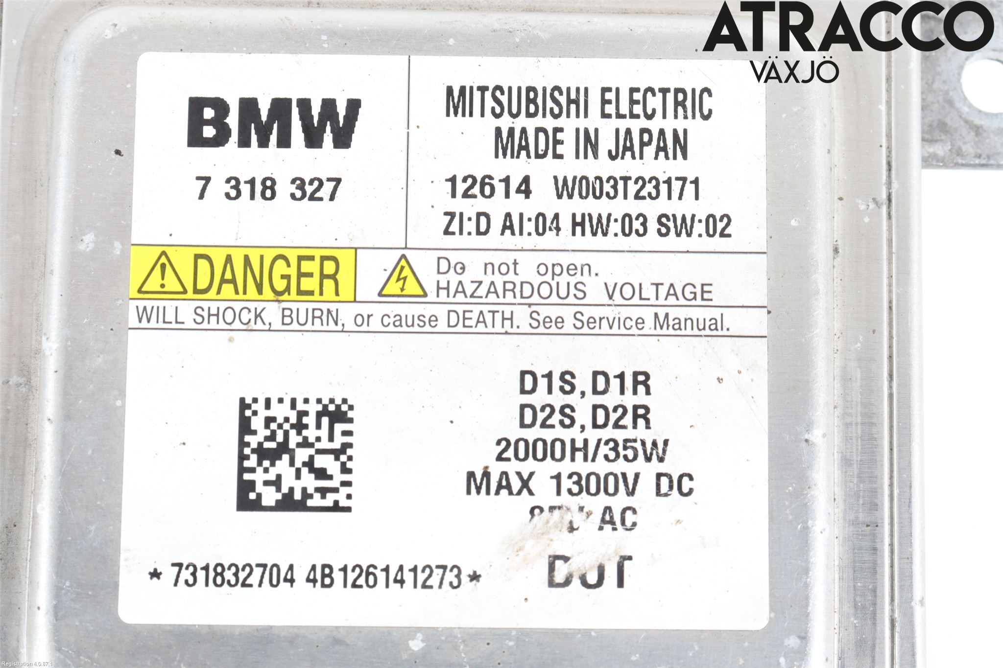 BMW 5 F10/F11/F18 09-17 Styreenhet Xenon