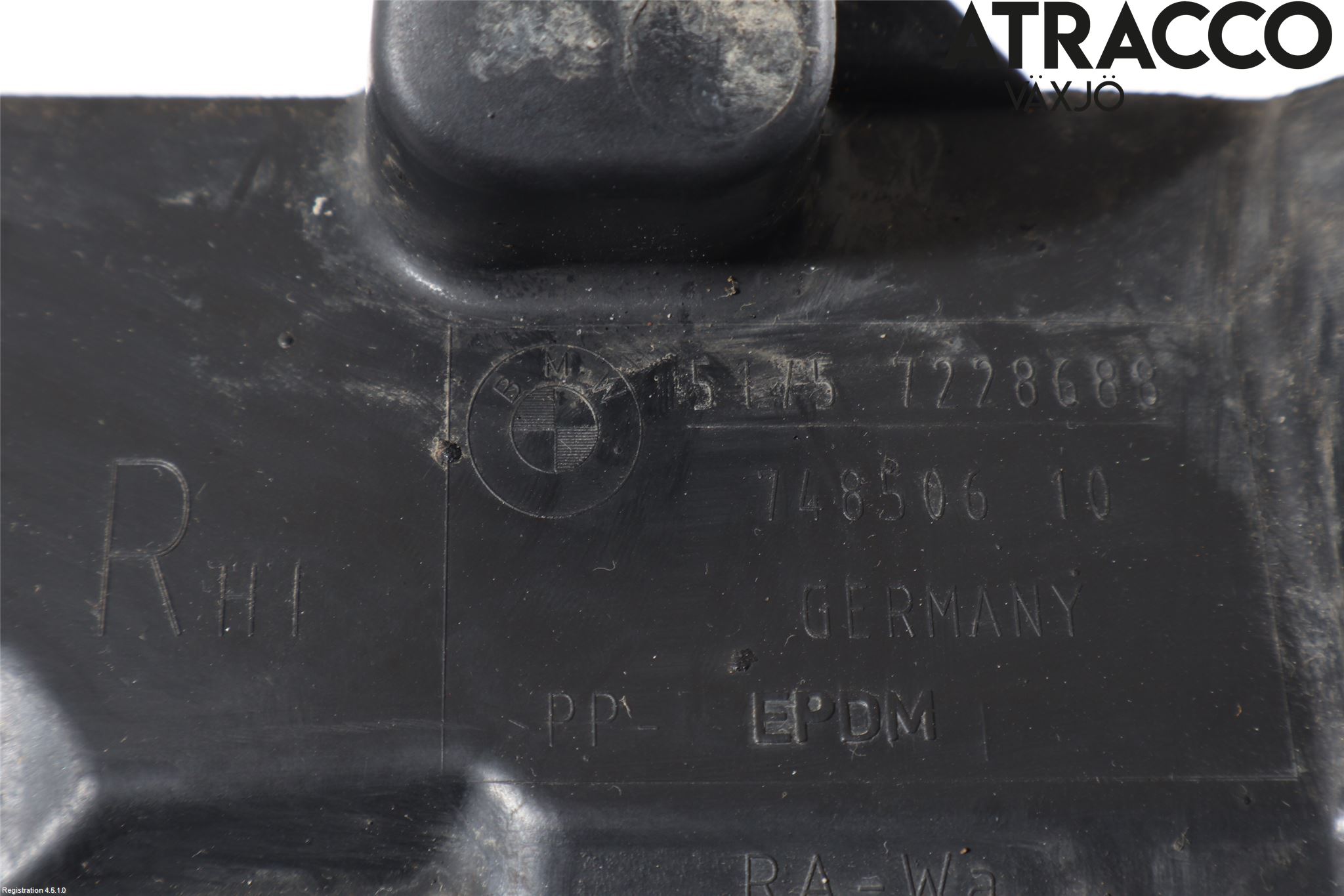 BMW 5 F10/F11/F18 09-17 Bunnplate U Motor-Gear-Dørk
