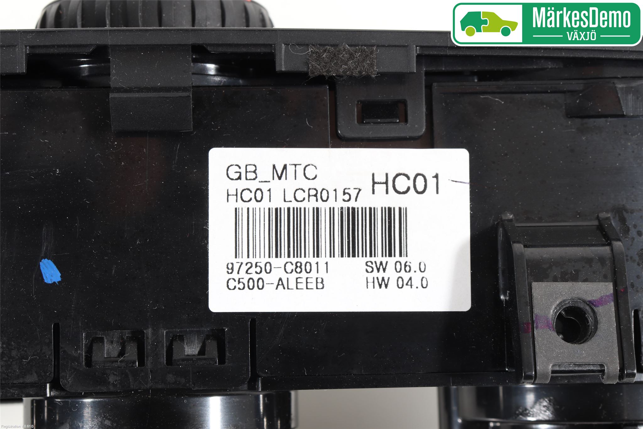 Hyundai i20 GB 15-20 Varme Ac Betjening-Display