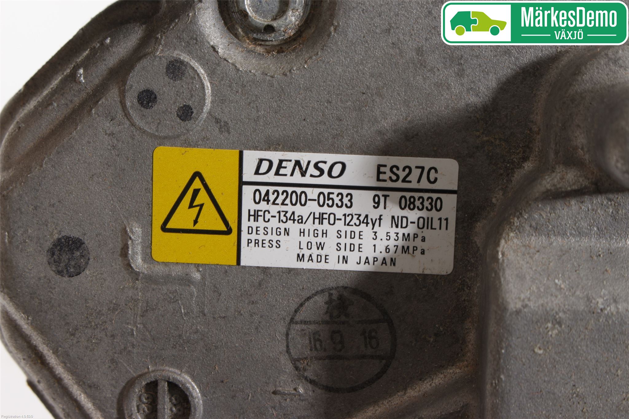 Toyota RAV4 13-18 Varme Ac Kompressor