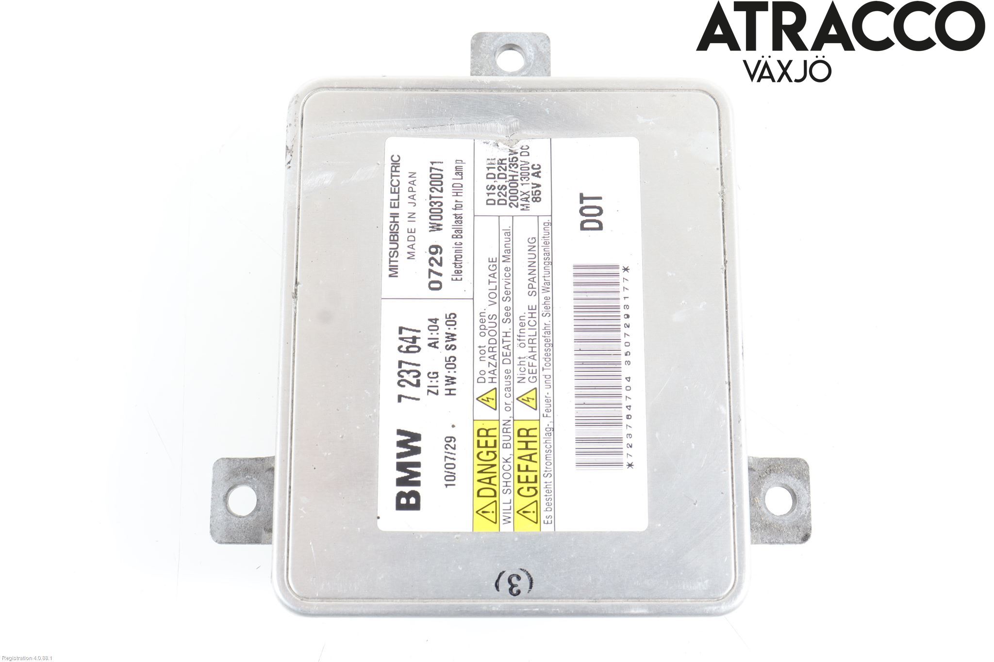 BMW 5 F10/F11/F18 09-17 Styreenhet Xenon