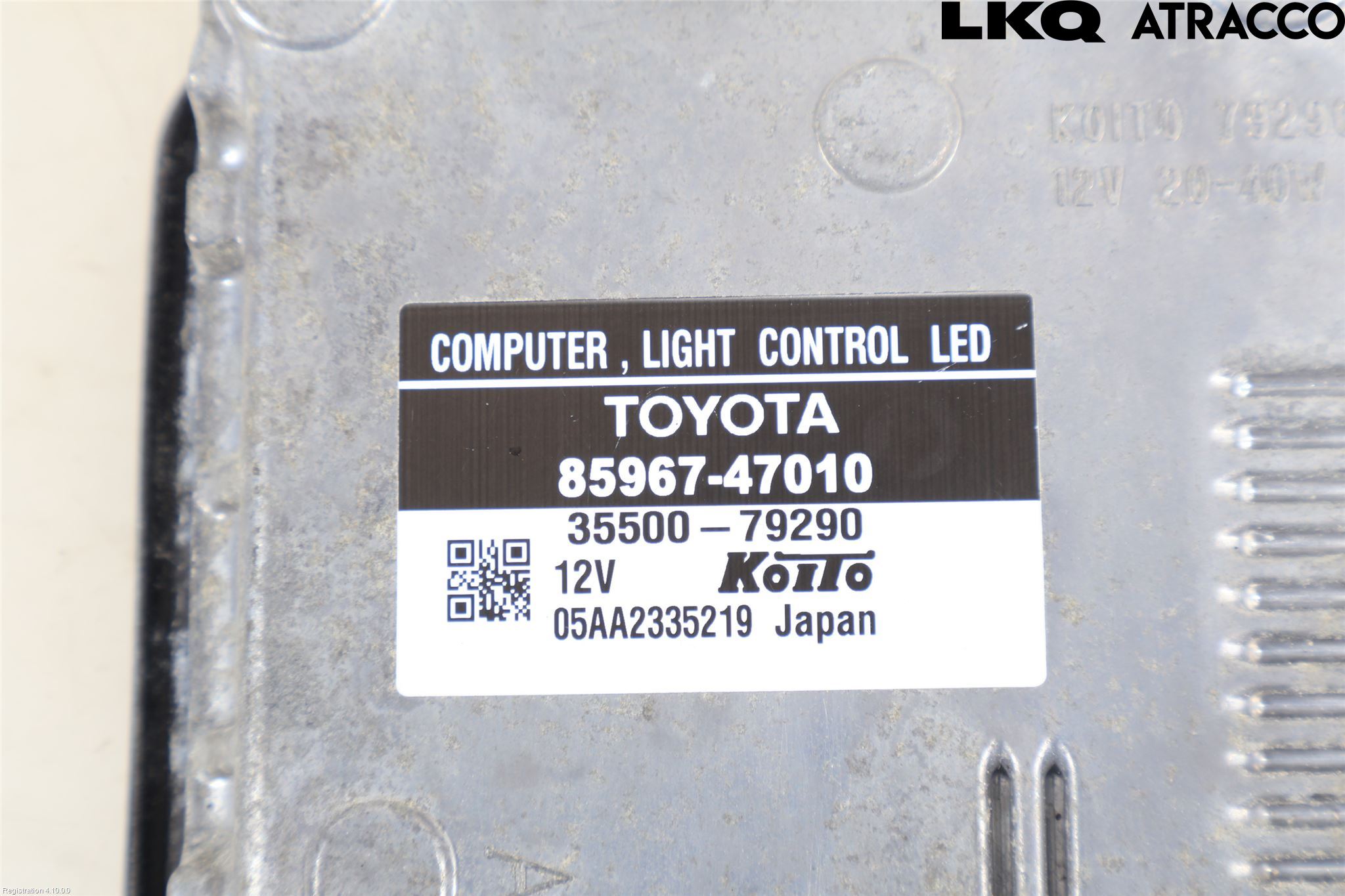 Lexus RX AL10 09-15 Styreenhet Xenon