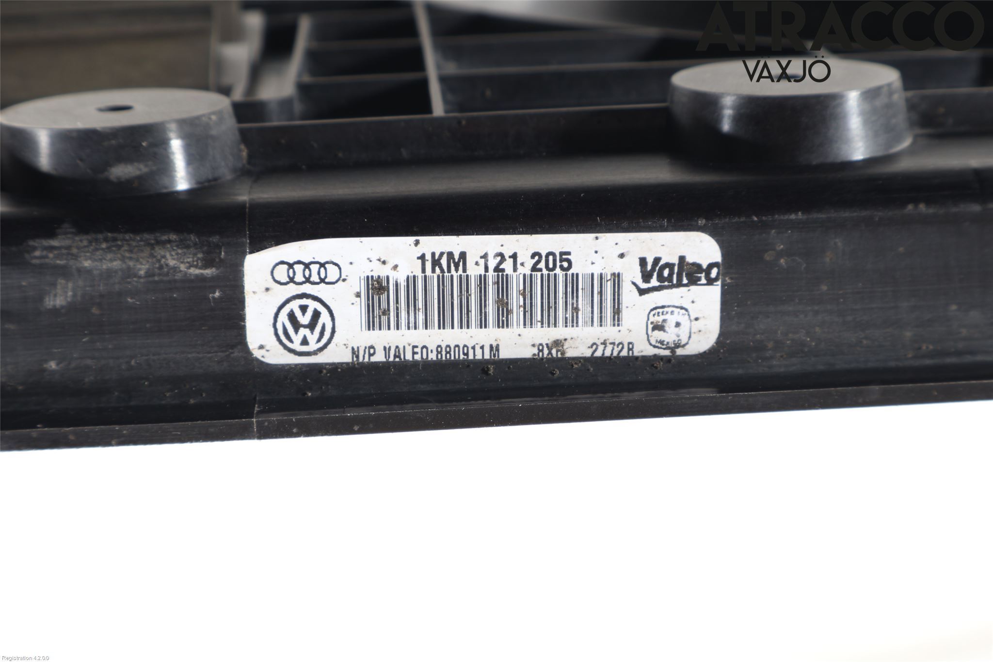 Volkswagen VW GOLF VI 09-13 Kjølevifte-Radiator Hus-Kåpe