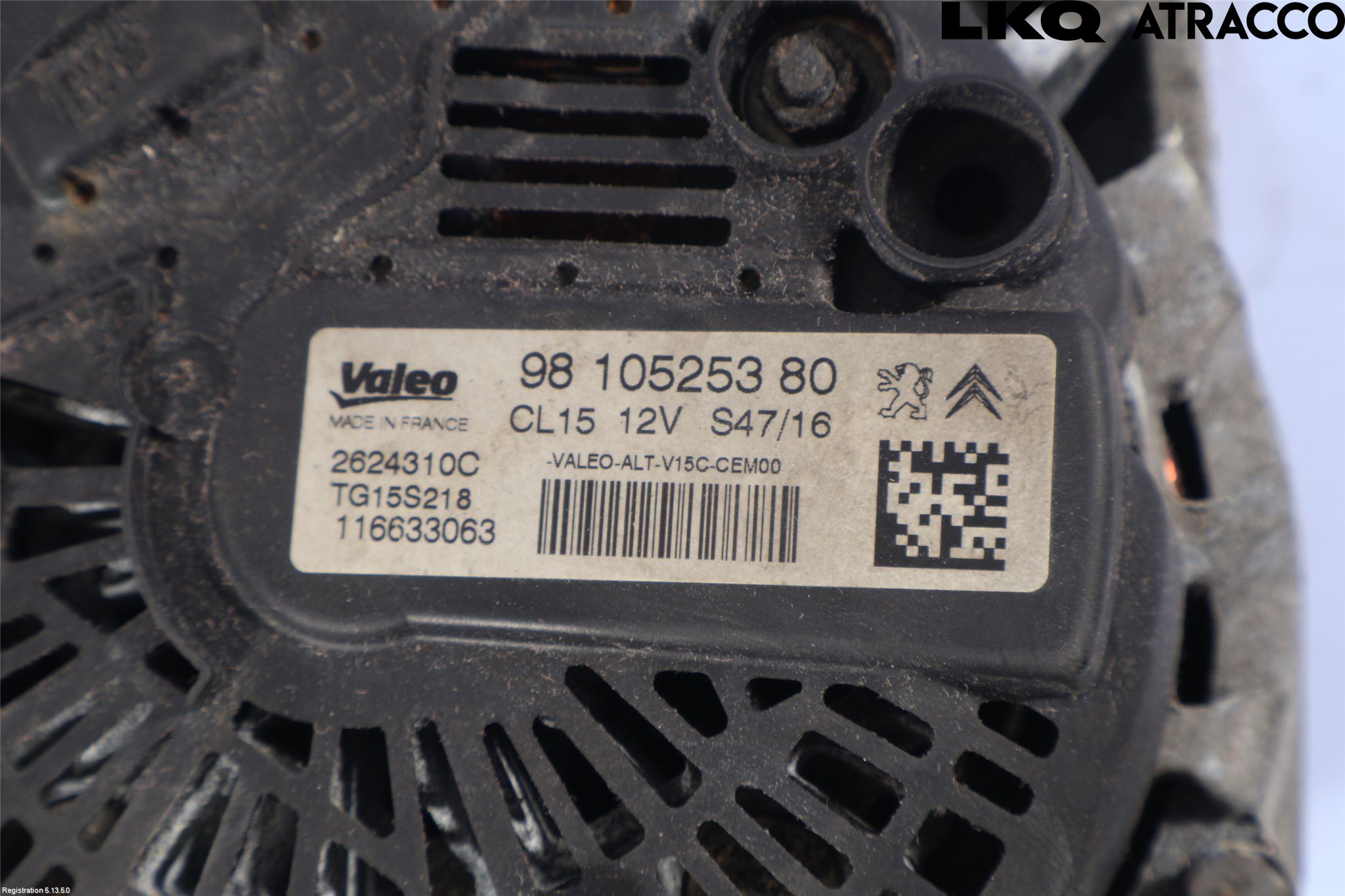 Citroen BERLINGO 08-18 Dynamo