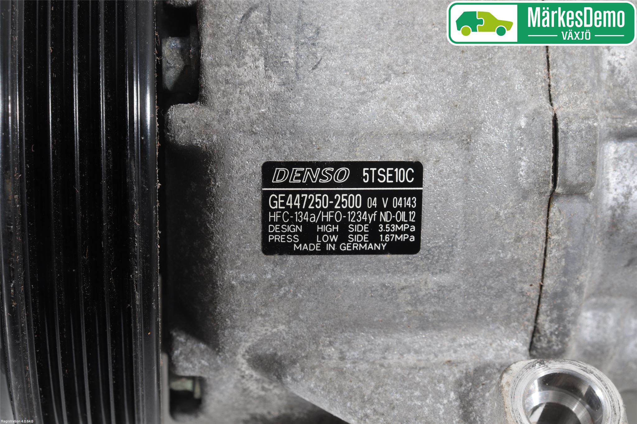 Toyota YARIS XP130 15-20 Varme Ac Kompressor