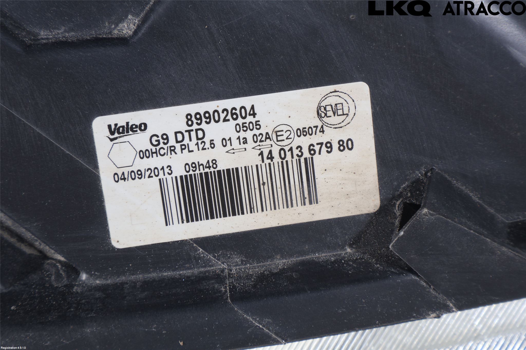 Toyota PROACE I 13-16 Frontlykt Høyre