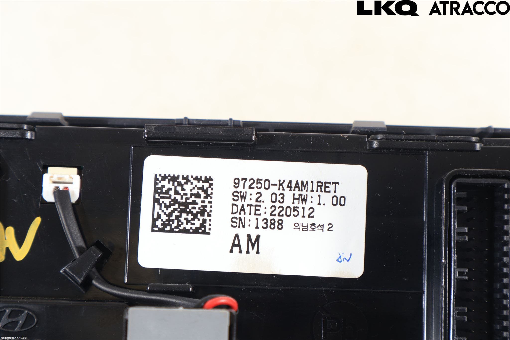 Hyundai KONA/ELECTRIC OS 18-23 Varme Ac Betjening-Display