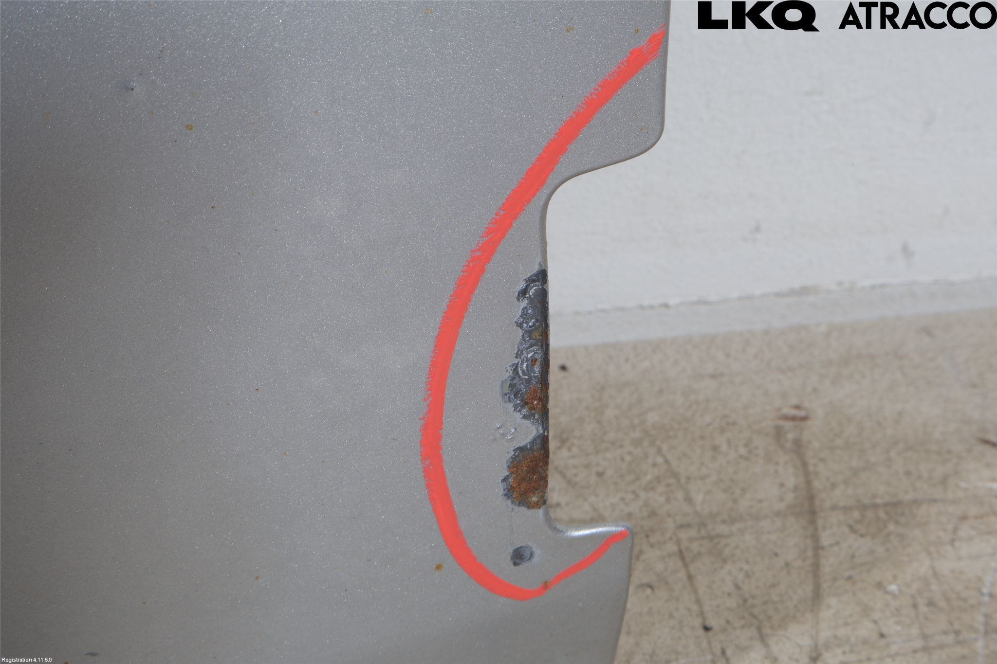 Volkswagen VW CADDY      04-10 Dør Bak Van - Vare Høyre