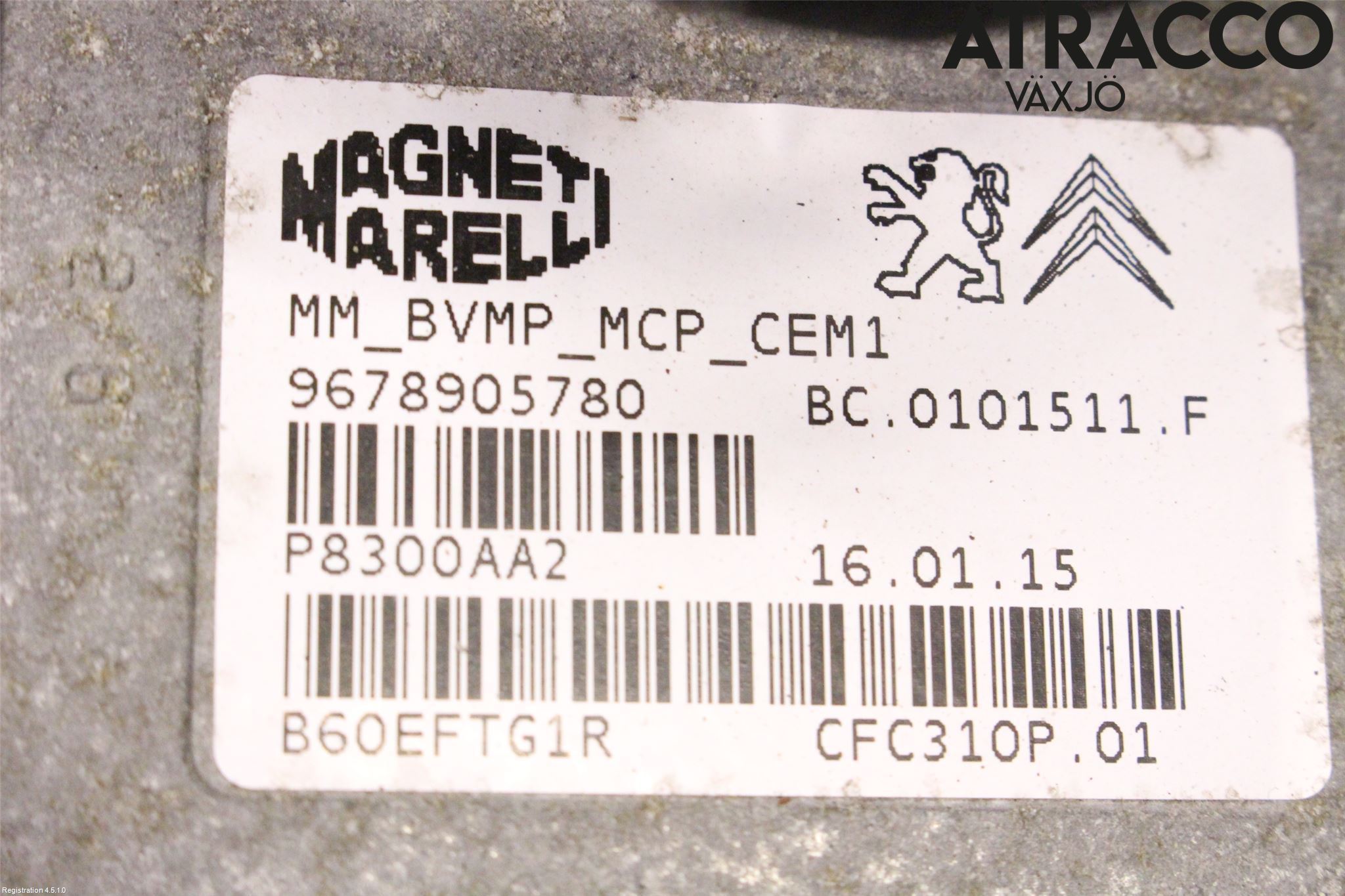 Citroen BERLINGO 08-18 Gearkasse Automat