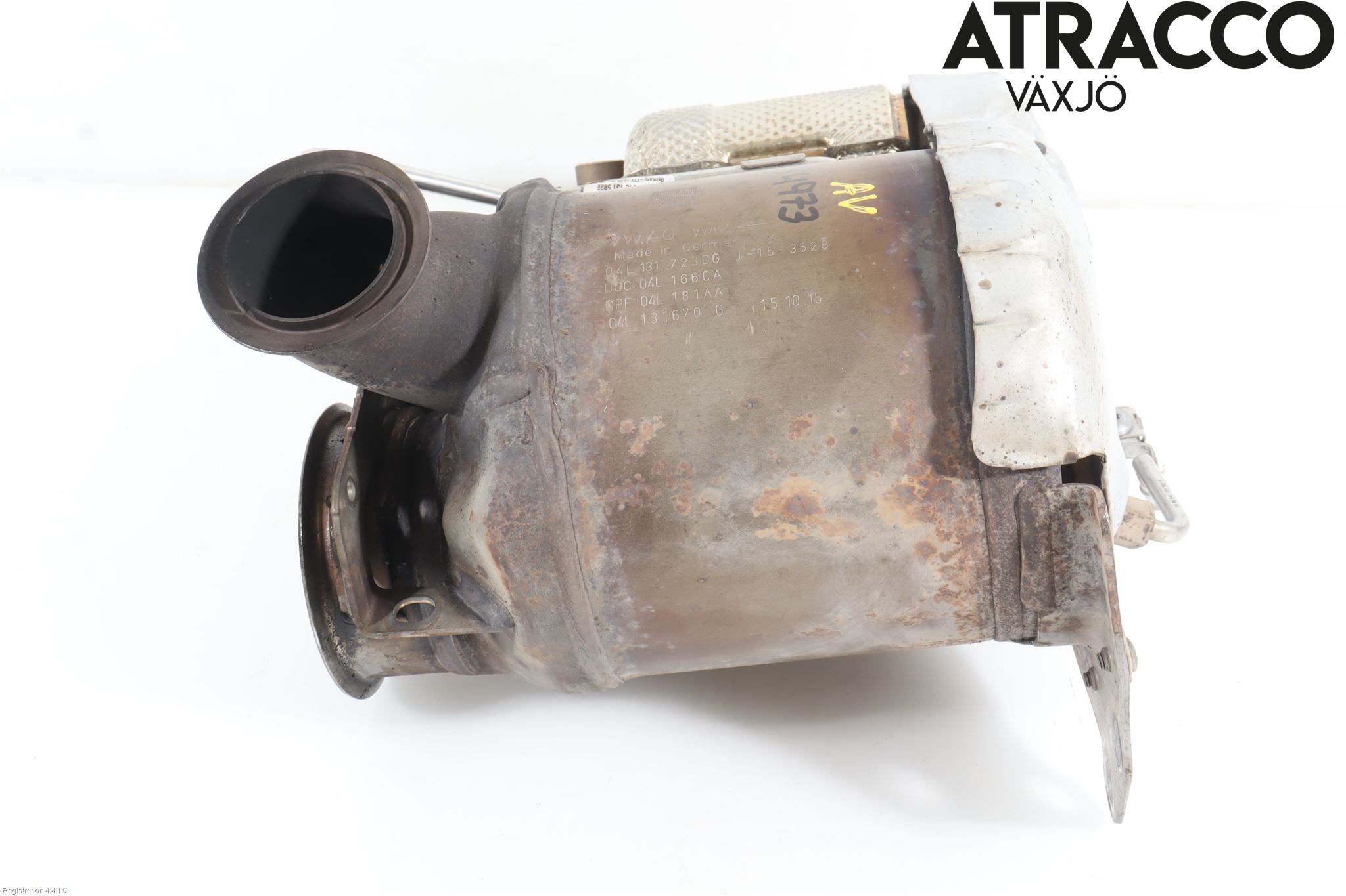 Volkswagen VW TIGUAN 07-16 Eksos Partikketfilter