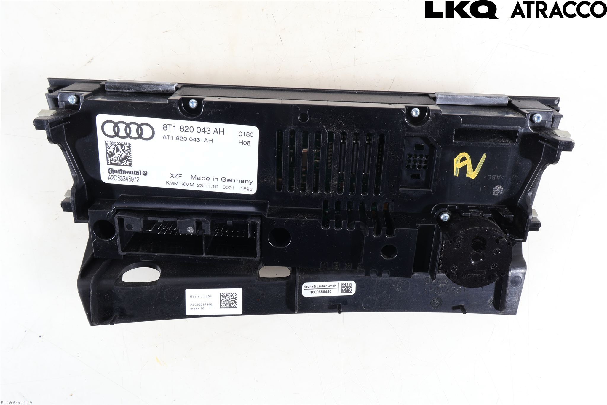 Audi A4/S4 08-11 Varme Ac Betjening-Display